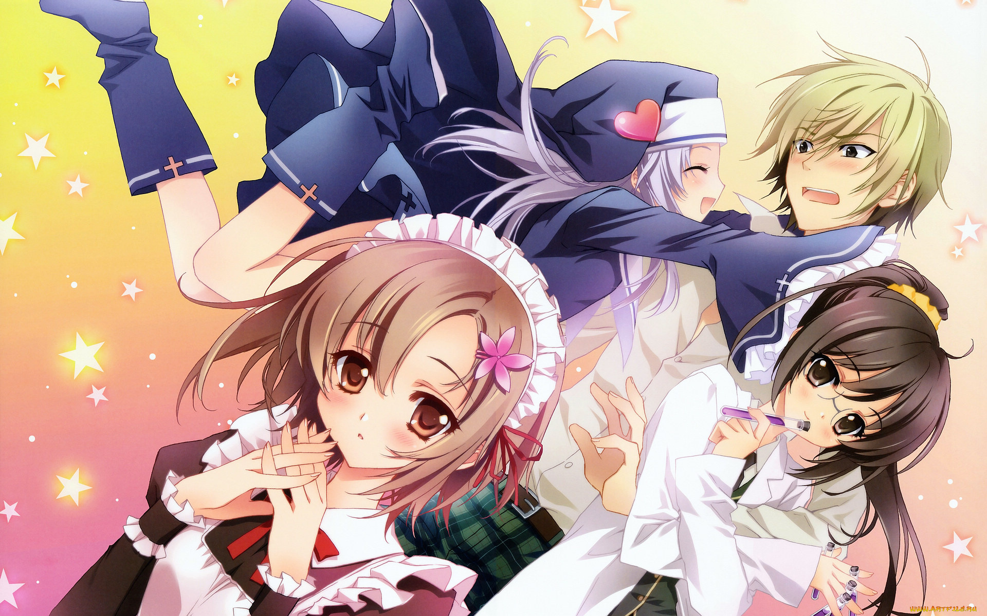 аниме, boku, wa, tomodachi, ga, sukunai, девушки