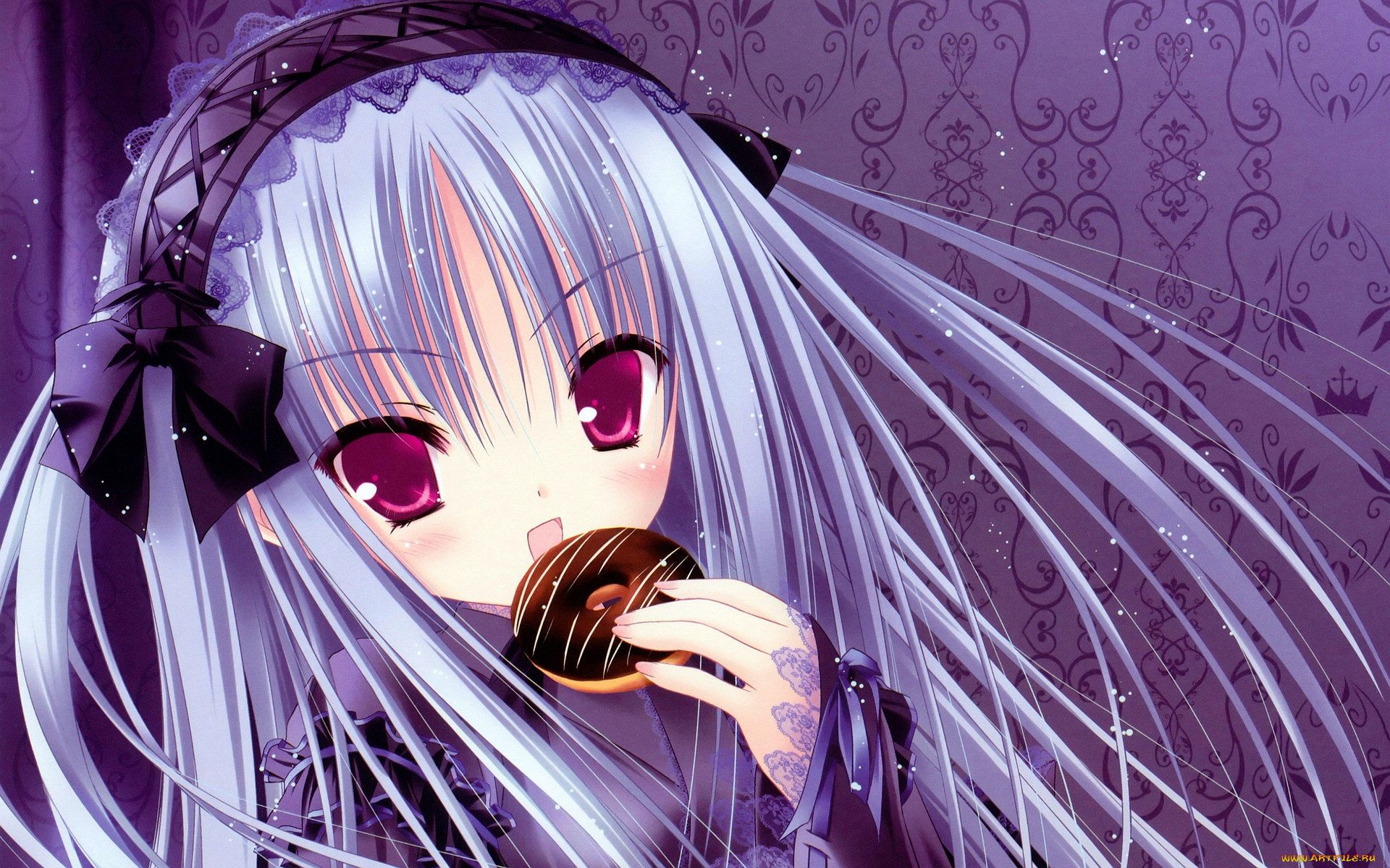 аниме, tsukiyo, no, fromage