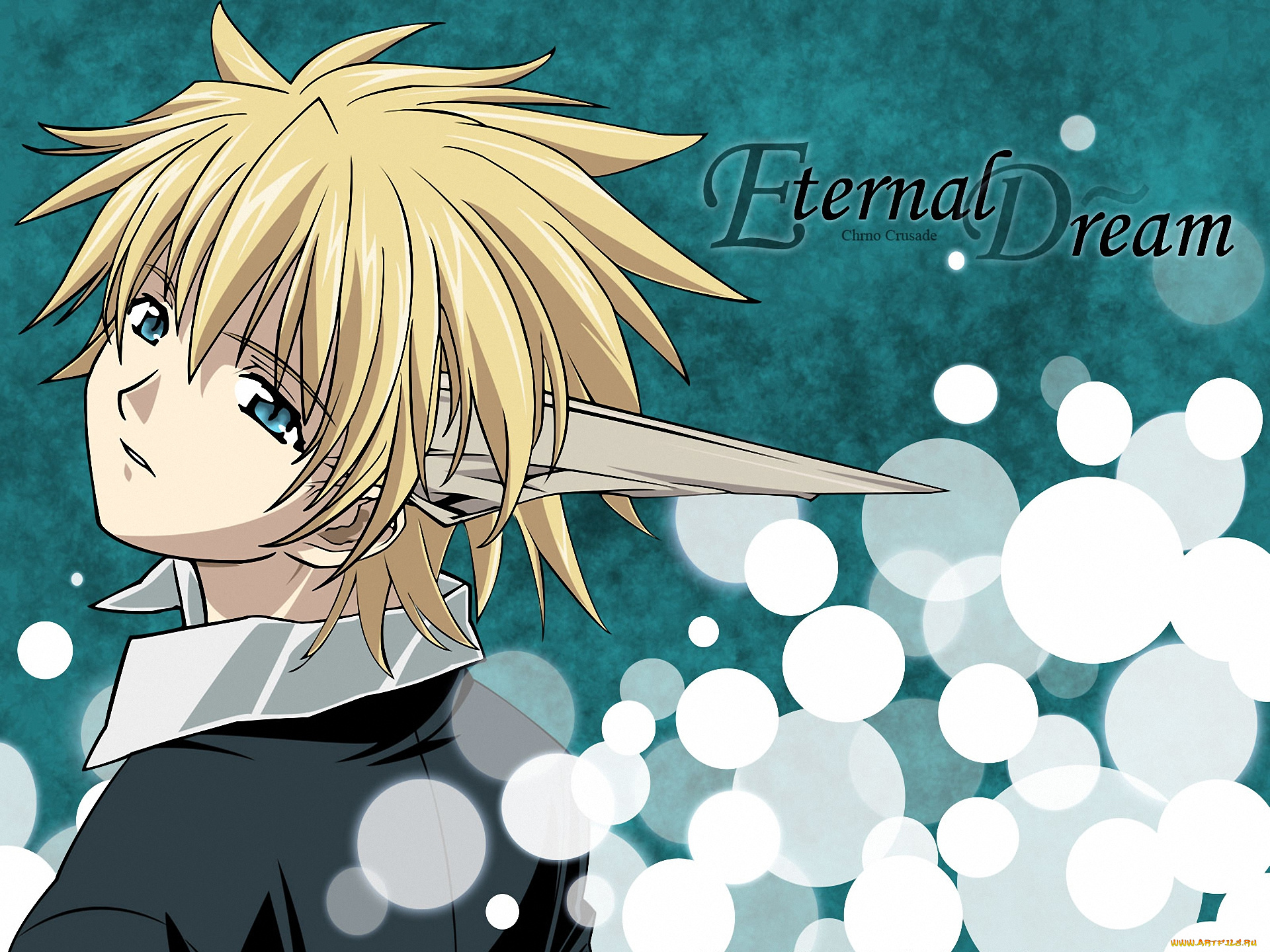 аниме, chrno, crusade, christopher, иешуа, joshua, рога, мальчик