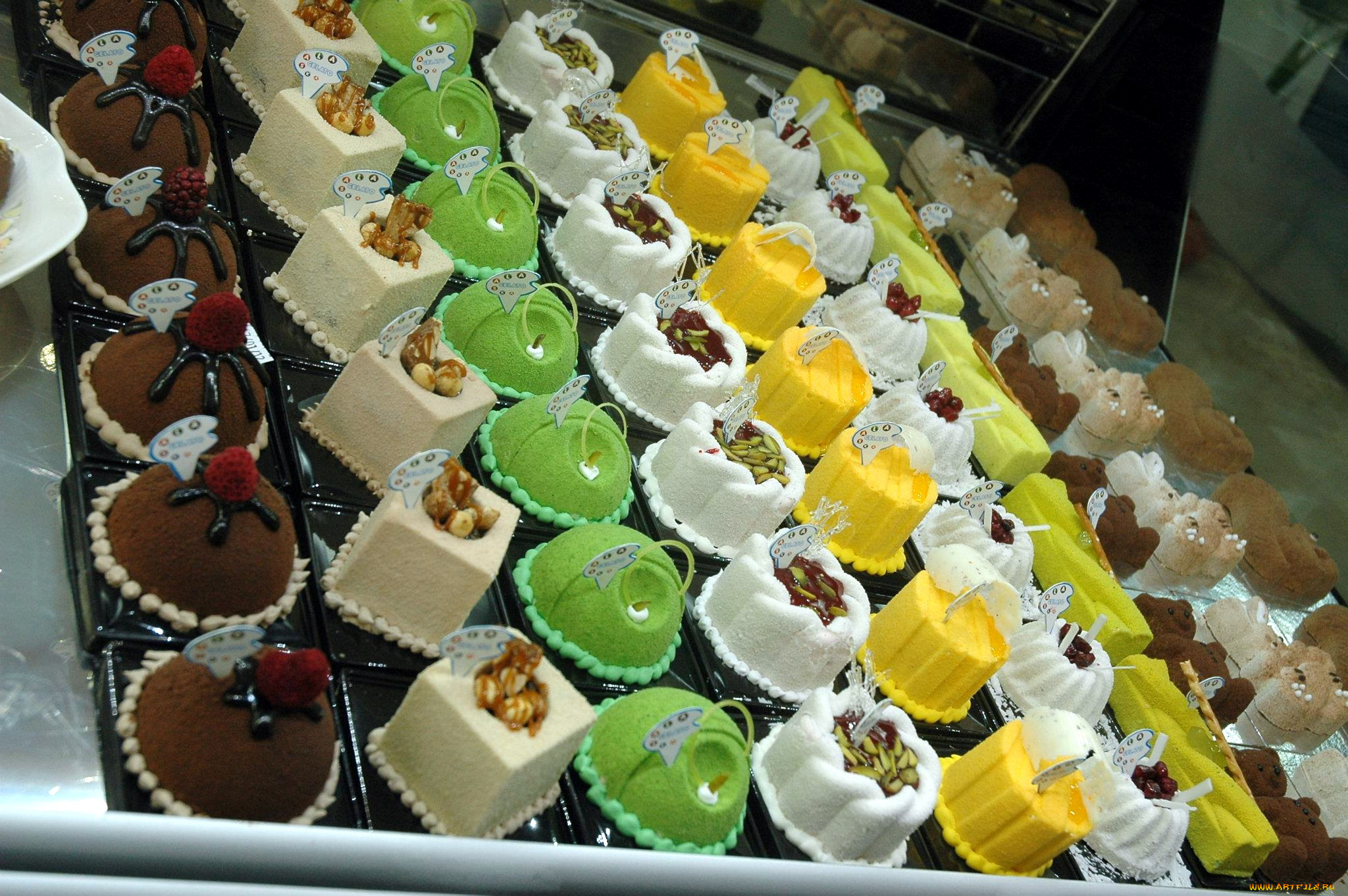 еда, пирожные, кексы, печенье, разные, много