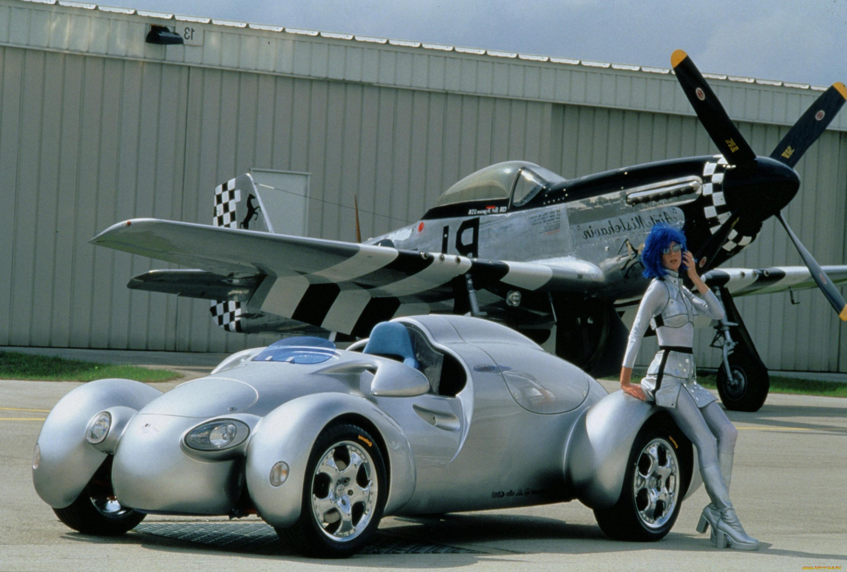 автомобили, авто, девушками, rinspeed