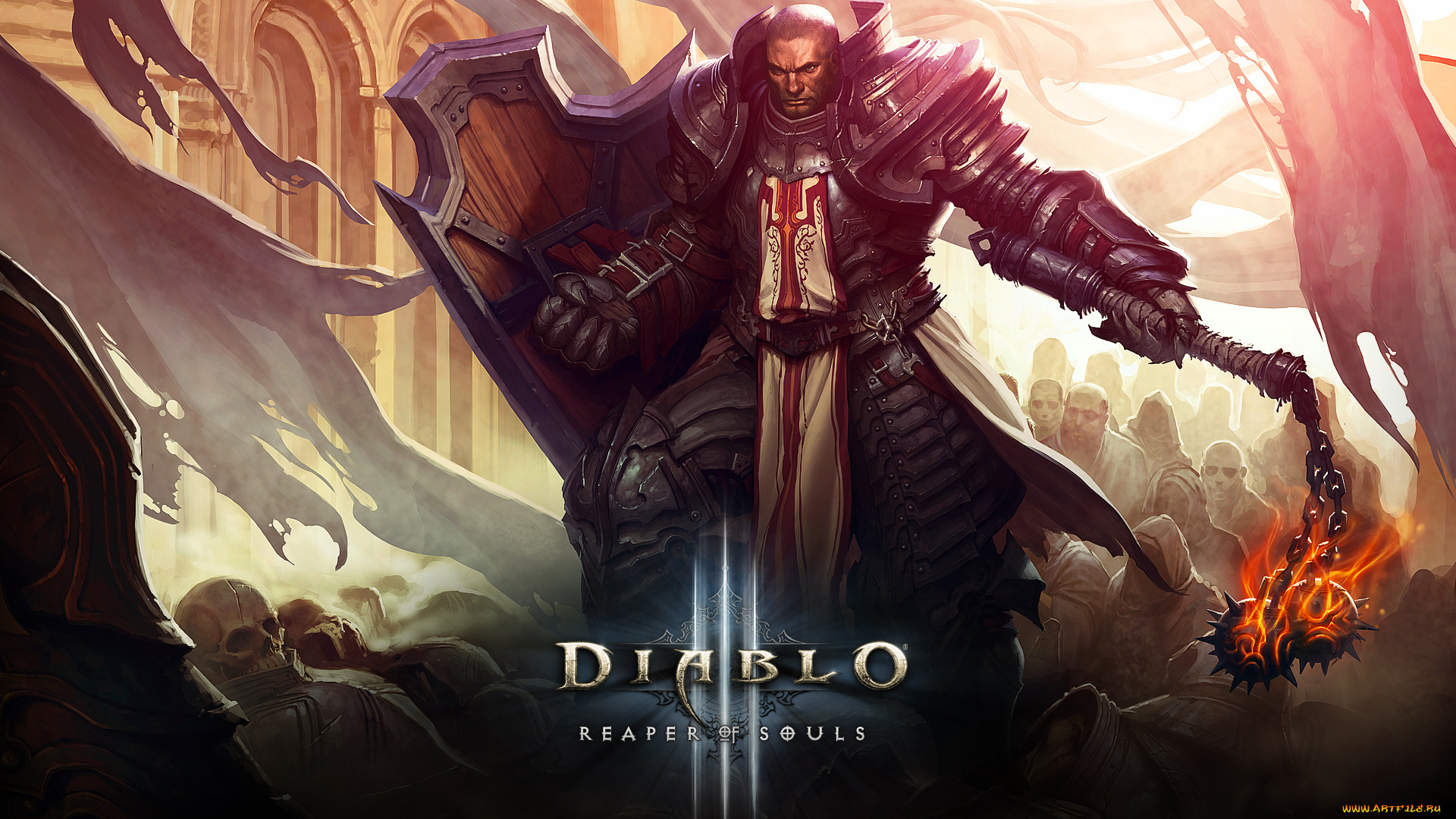 diablo, iii, , reaper, of, souls, видео, игры, диабло