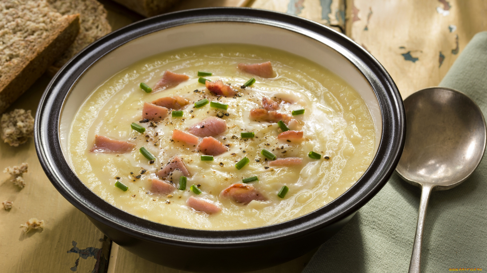 еда, первые, блюда, крем-суп