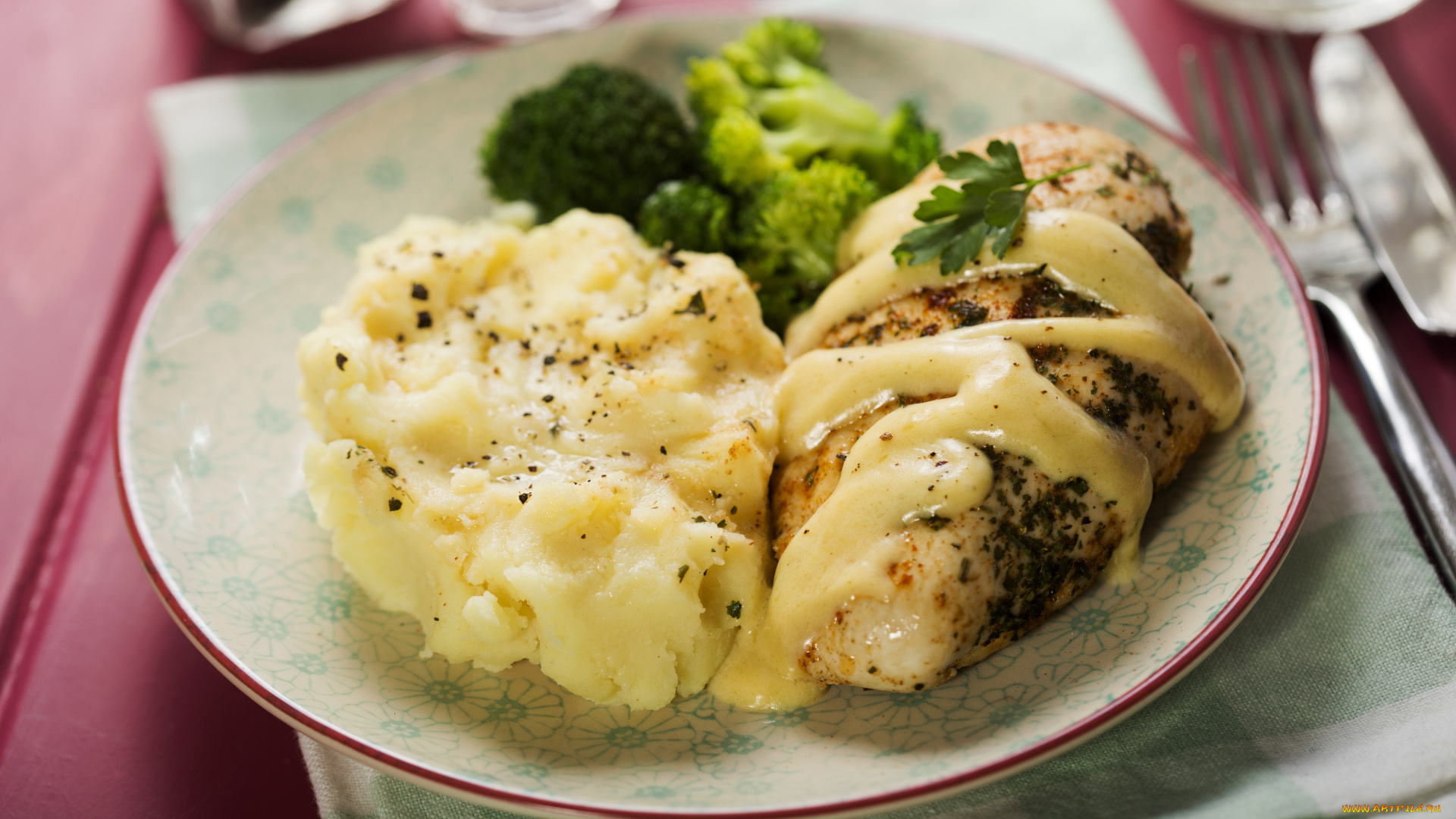 еда, вторые, блюда, пюре