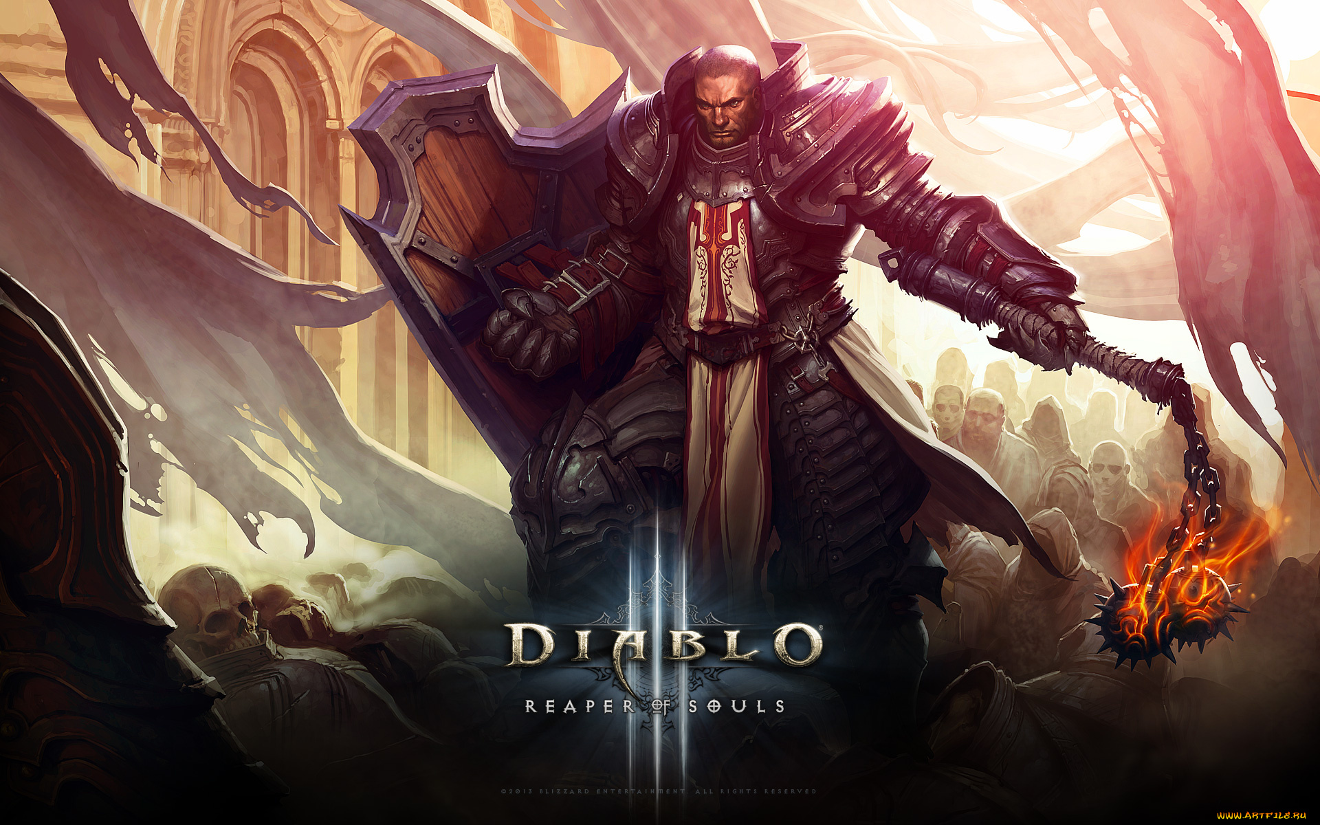 diablo, iii, , reaper, of, souls, видео, игры, диабло