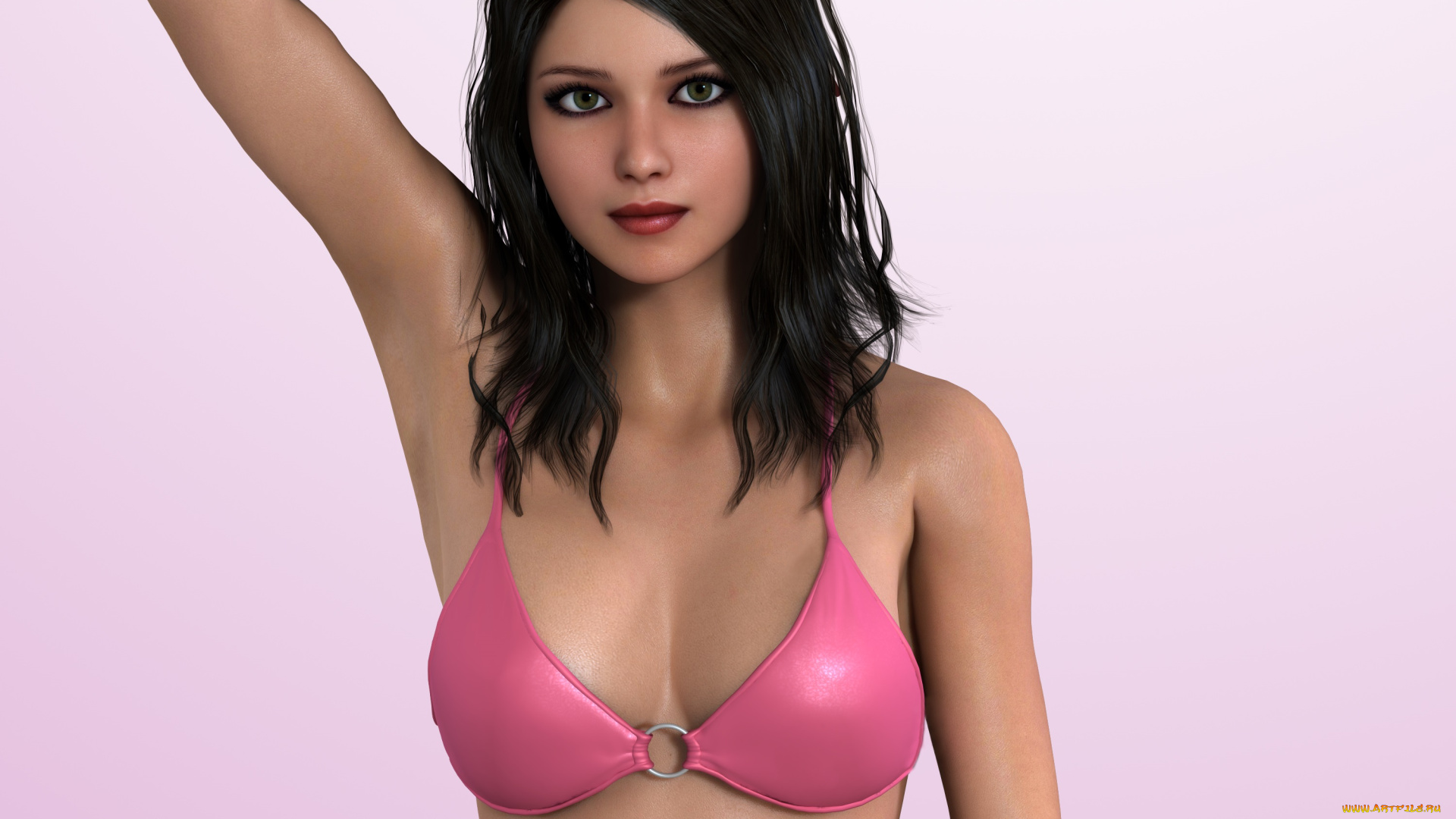 3д, графика, люди, , people, фон, девушка, взгляд