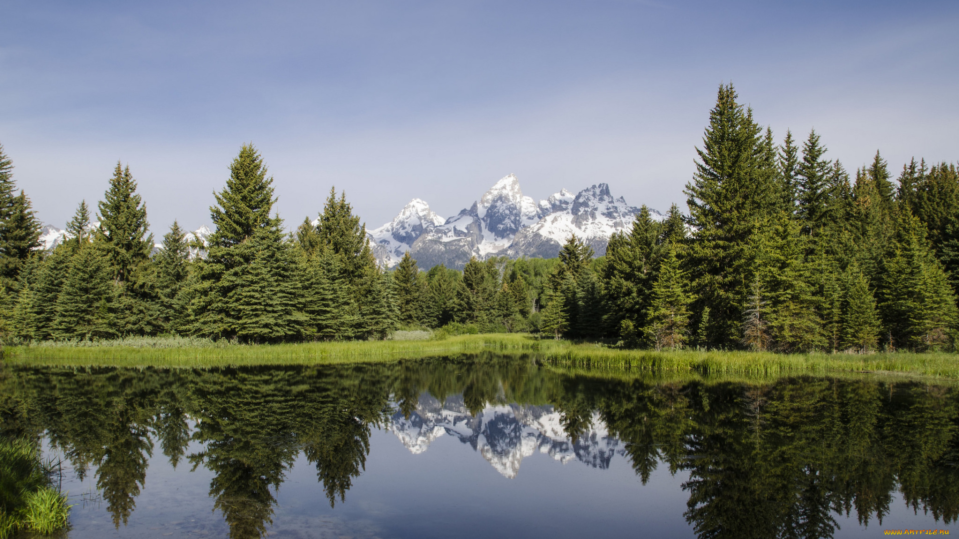 природа, реки, озера, река, лес, горы