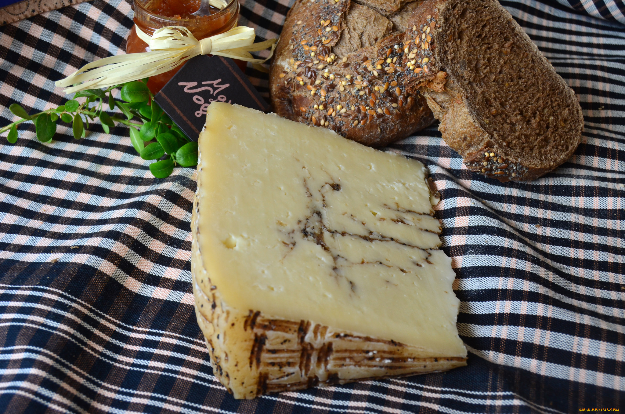 pecorino, moliterno, al, tartufo, еда, сырные, изделия, сыр