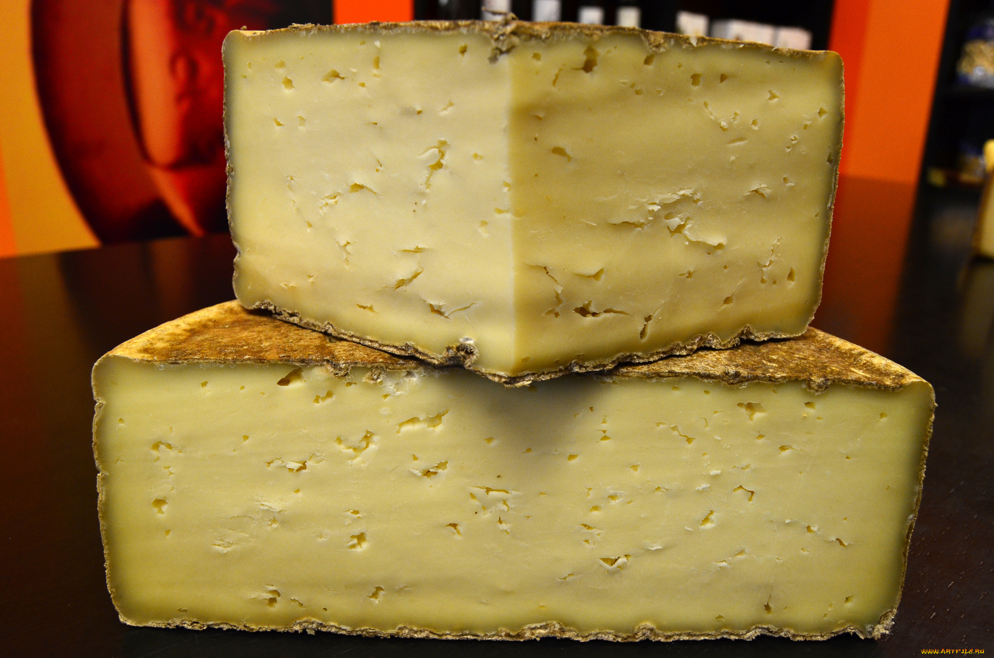 tomme, de, cerdanya, еда, сырные, изделия, сыр