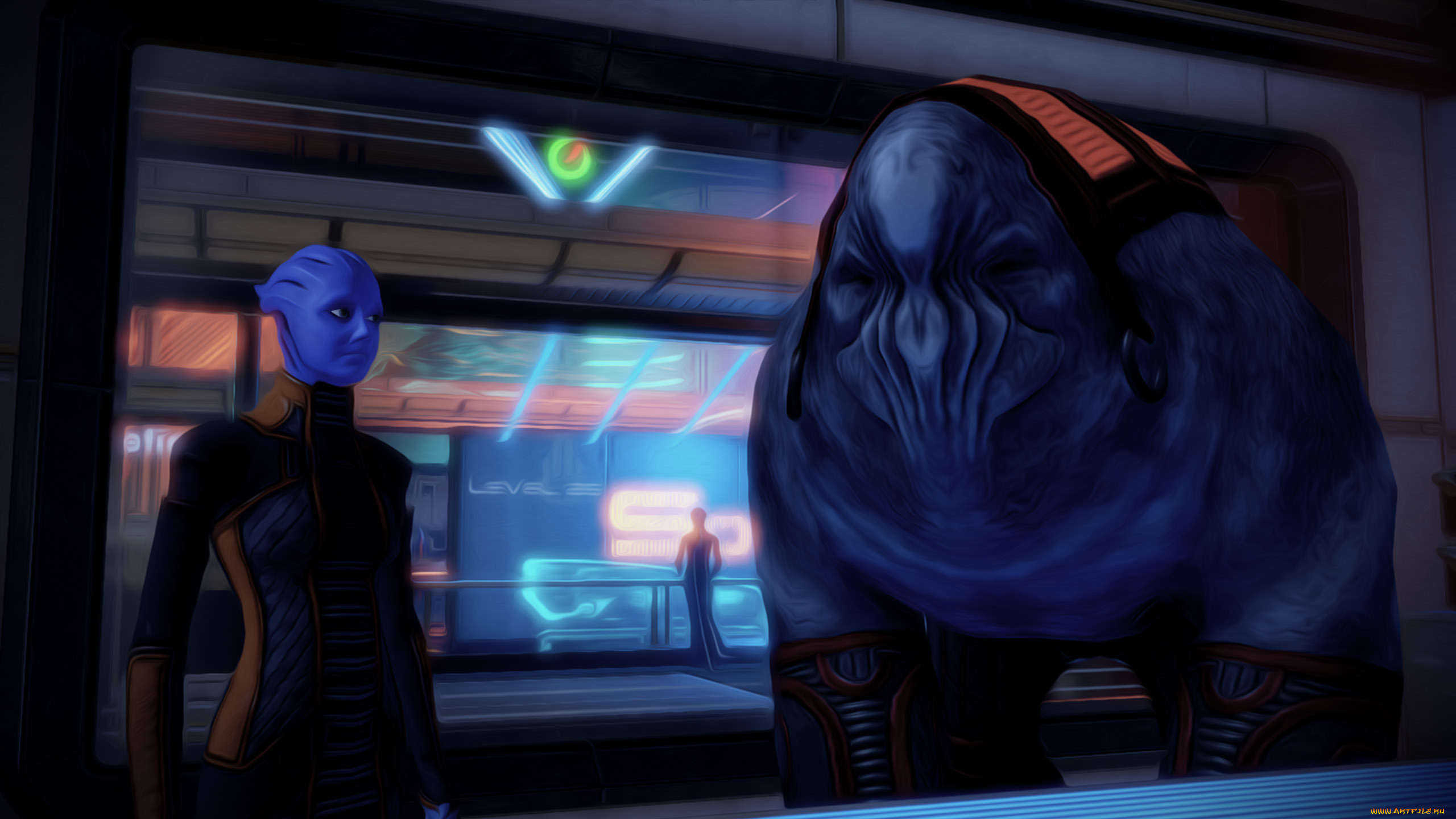 видео, игры, mass, effect, 2, персонажи