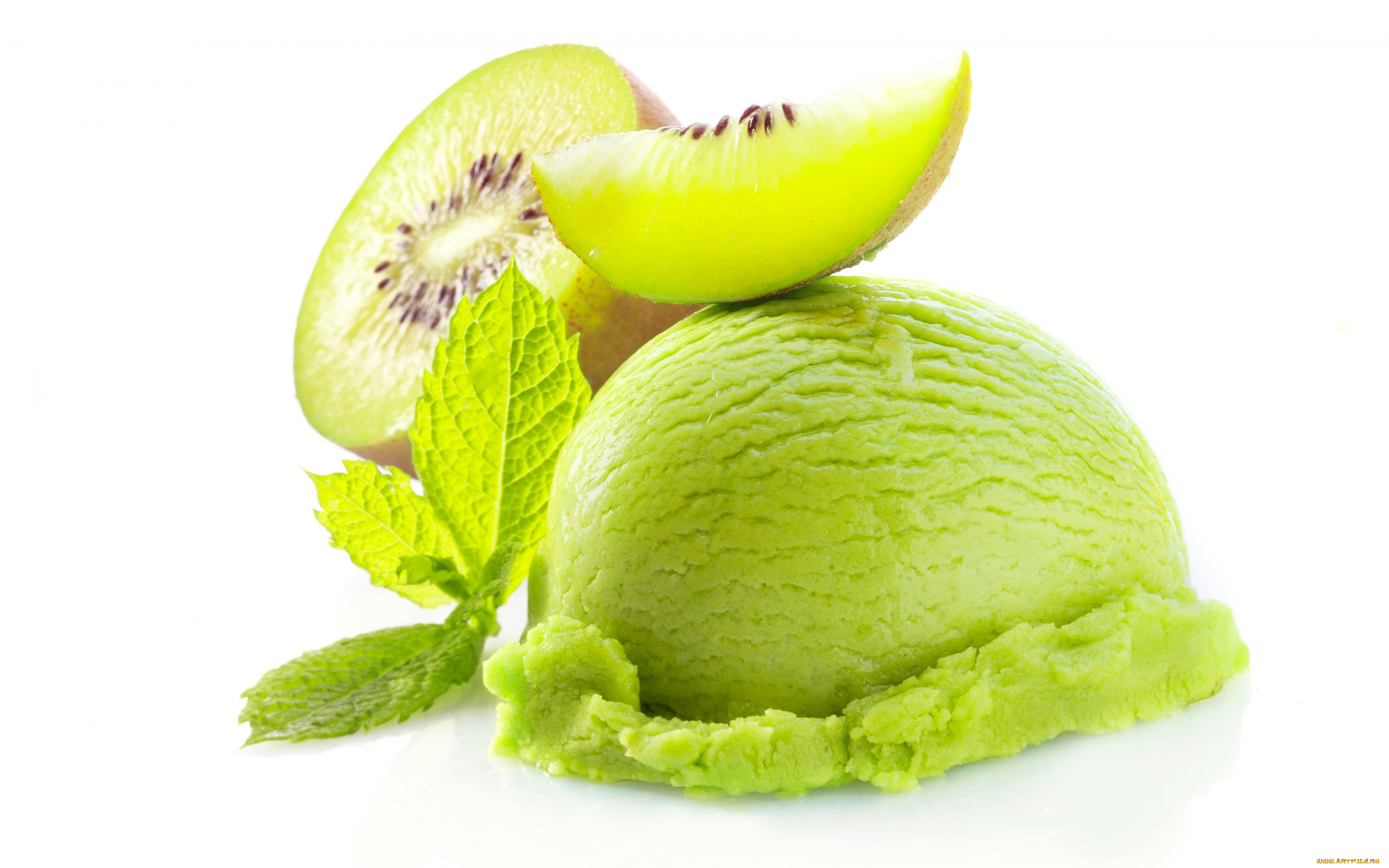 еда, мороженое, , десерты, ice, cream, десерт, киви, dessert, sweet