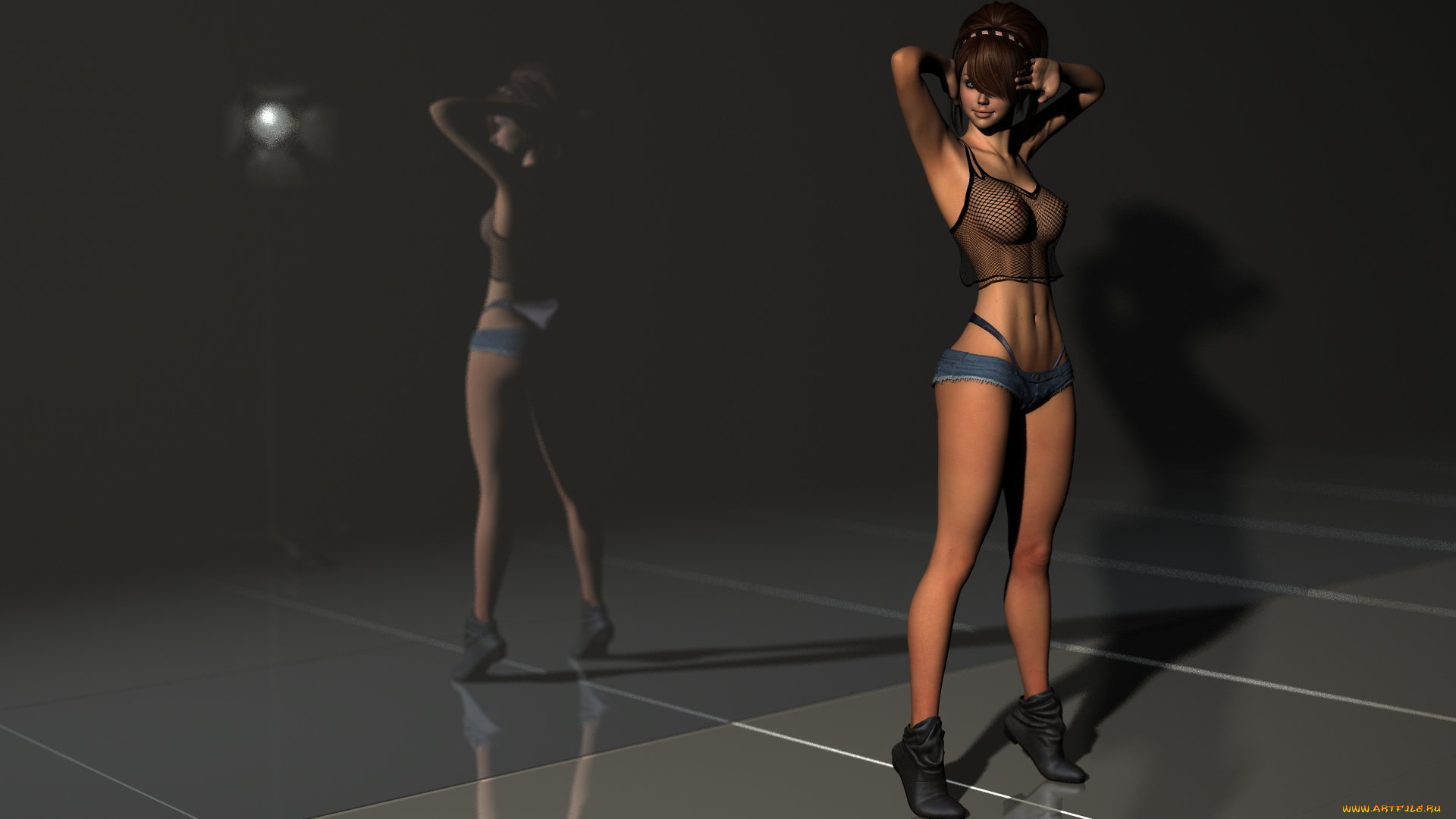 3д, графика, люди, , people, взгляд, фон, девушки