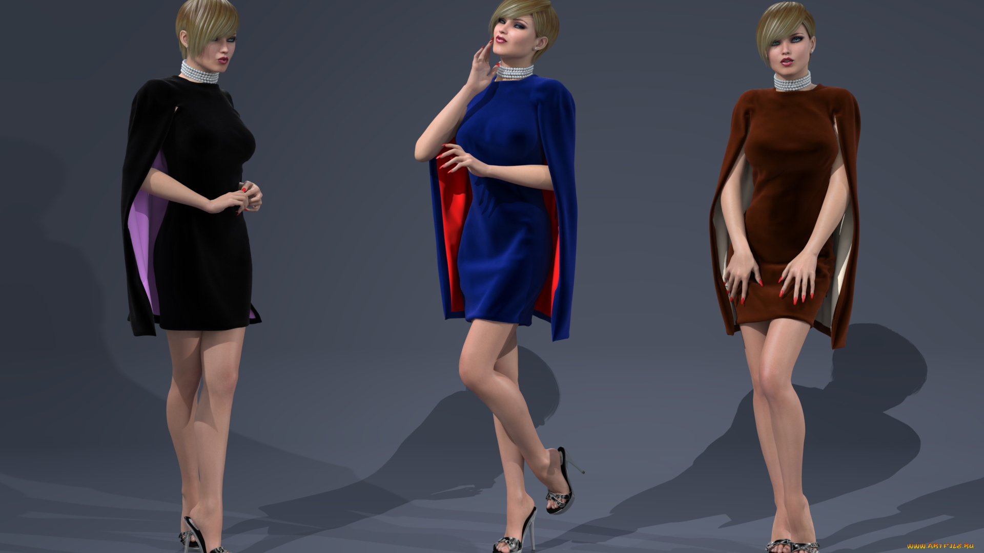 3д, графика, люди, , people, взгляд, фон, девушки