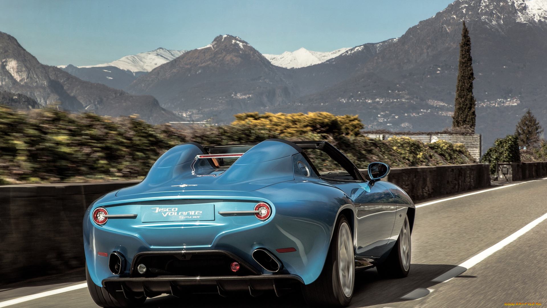 автомобили, alfa, romeo, alfa, romeo, disco, volante, spyder, 2016г