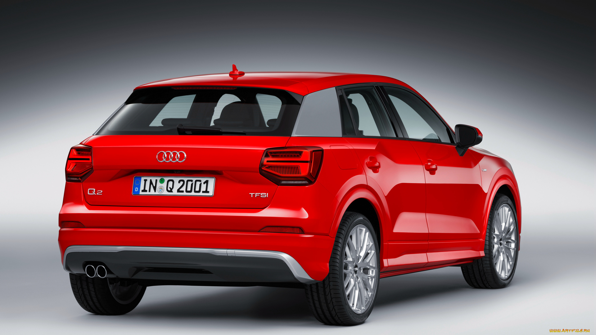 автомобили, audi, красный, 2016г, s, line, quattro, q2, tfsi