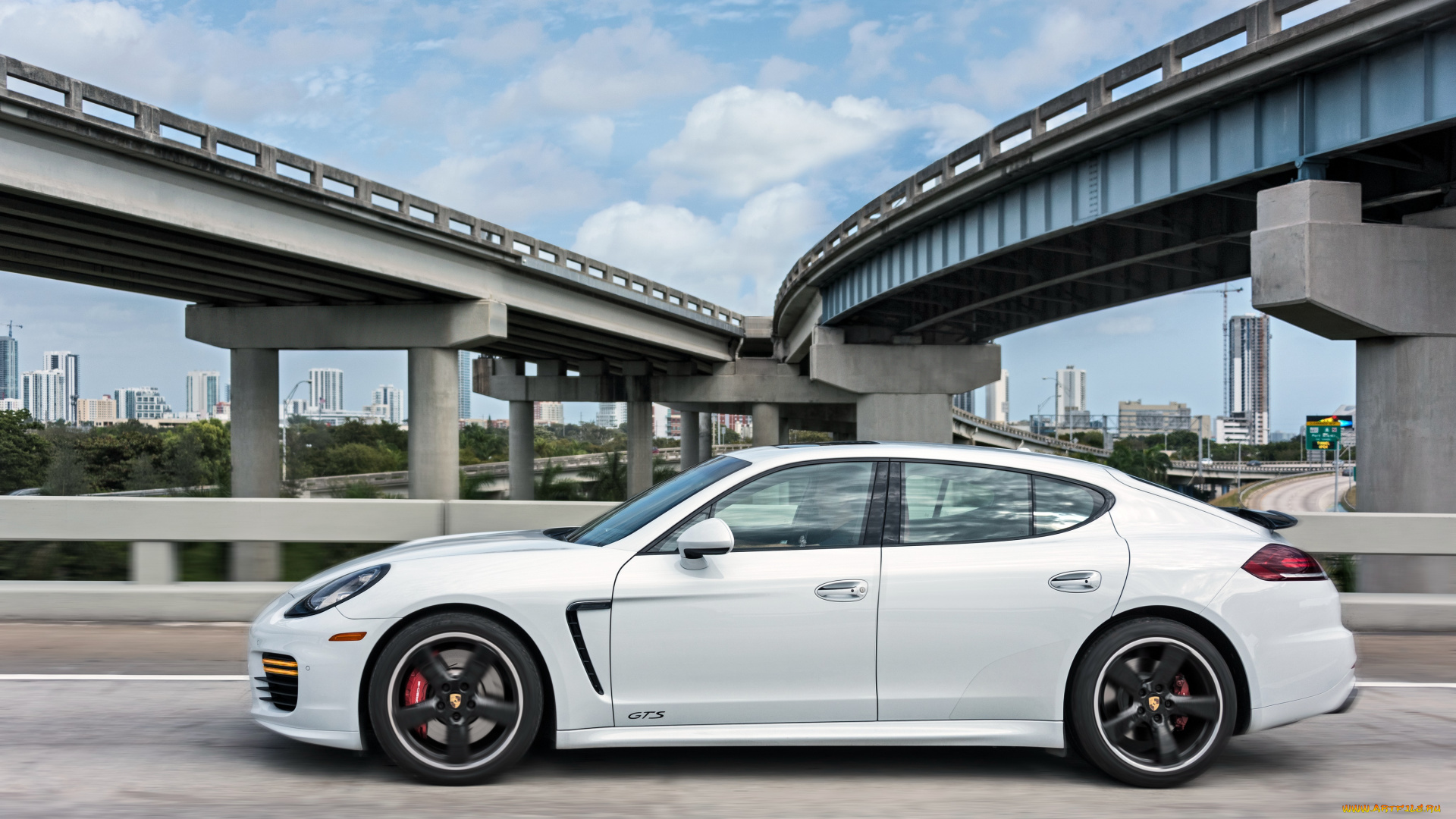 автомобили, porsche, 2014г, panamera, gts, us-spec, 970