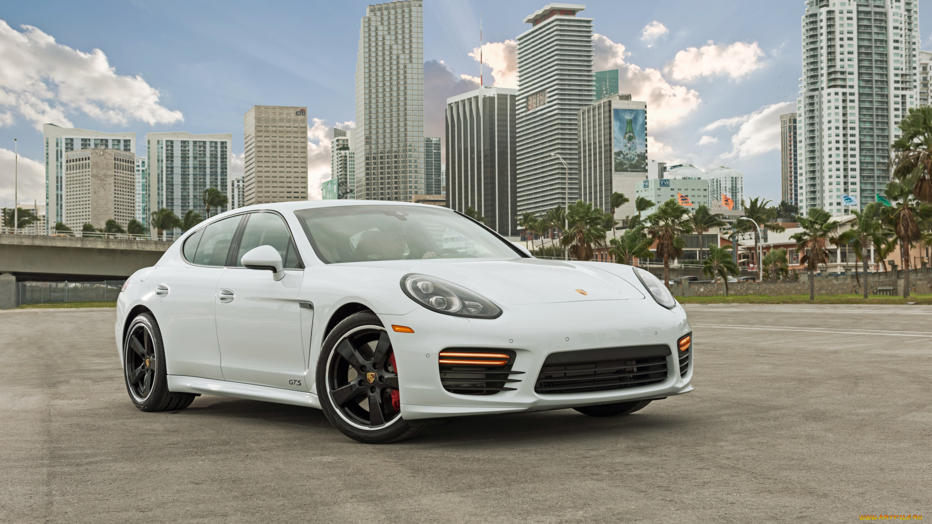 автомобили, porsche, 2014г, panamera, gts, us-spec, 970