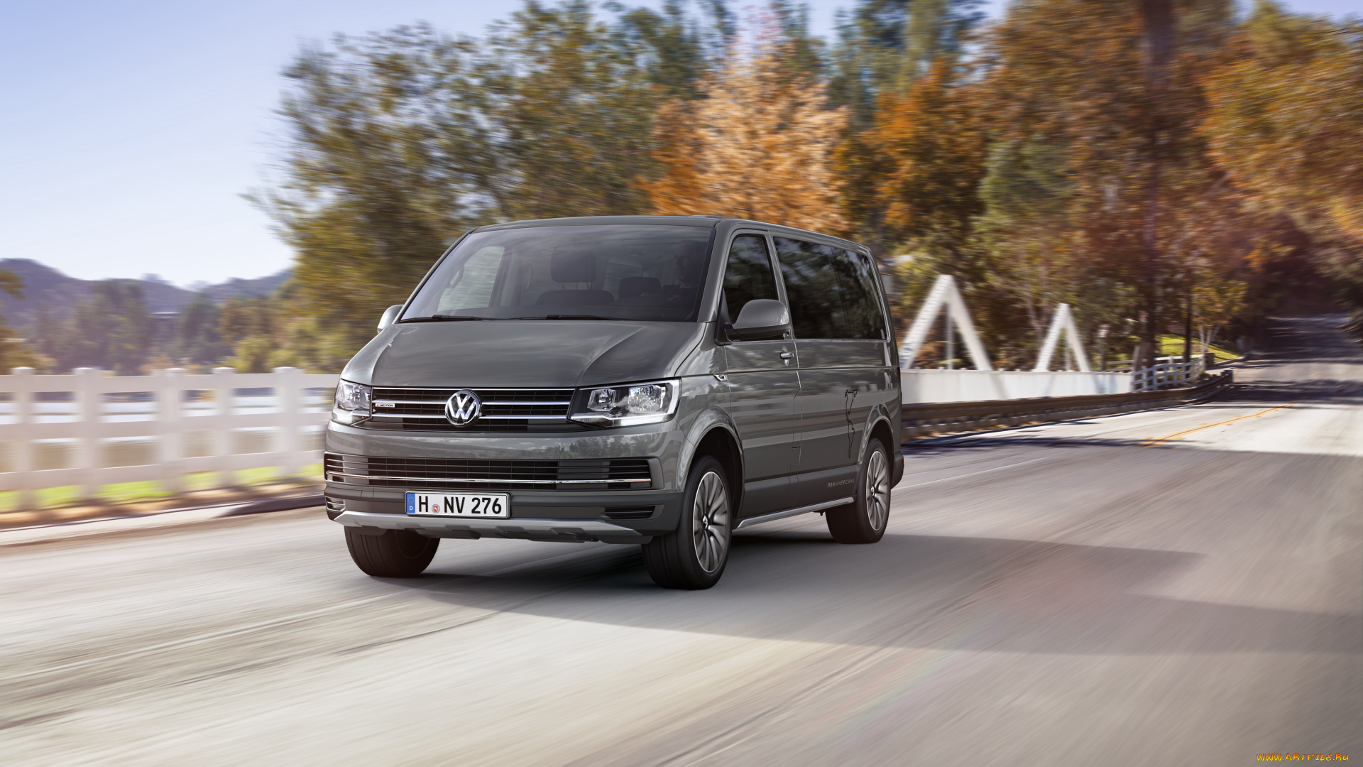 автомобили, volkswagen, panamericana, multivan, 2016г, t6
