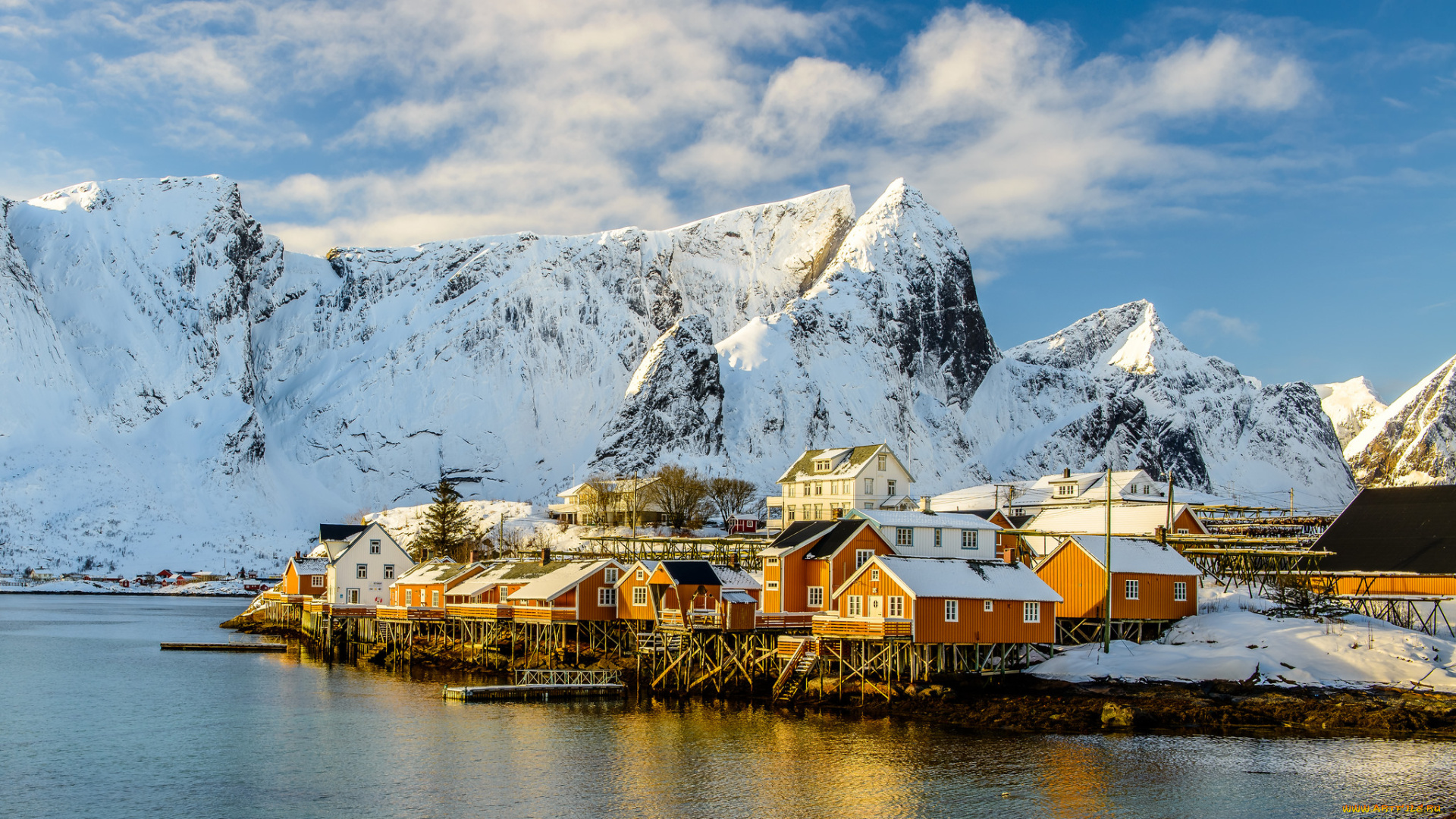 города, -, пейзажи, севера