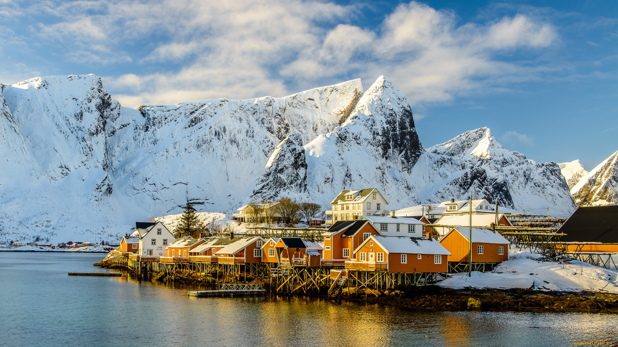 города, -, пейзажи, севера