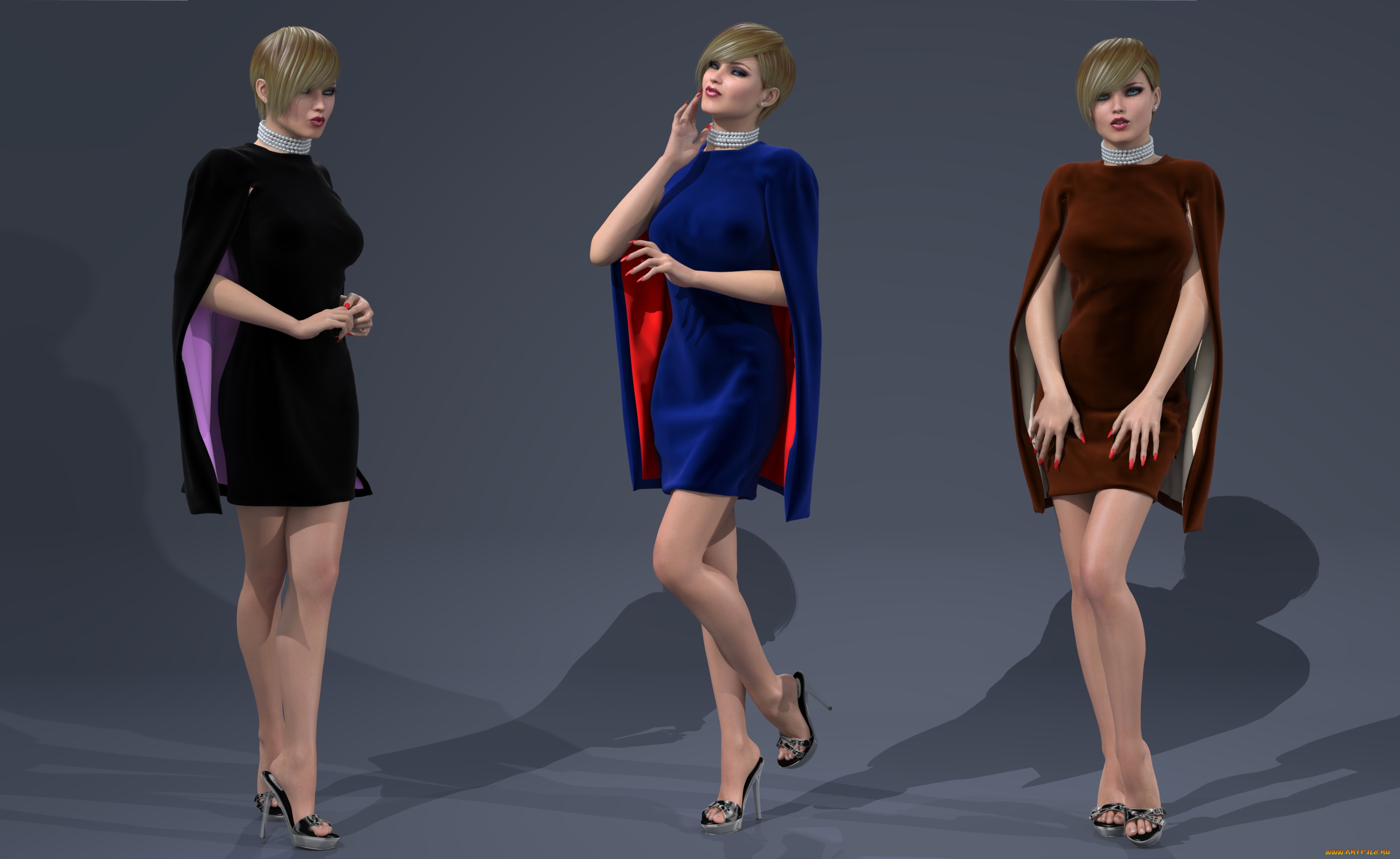 3д, графика, люди, , people, взгляд, фон, девушки