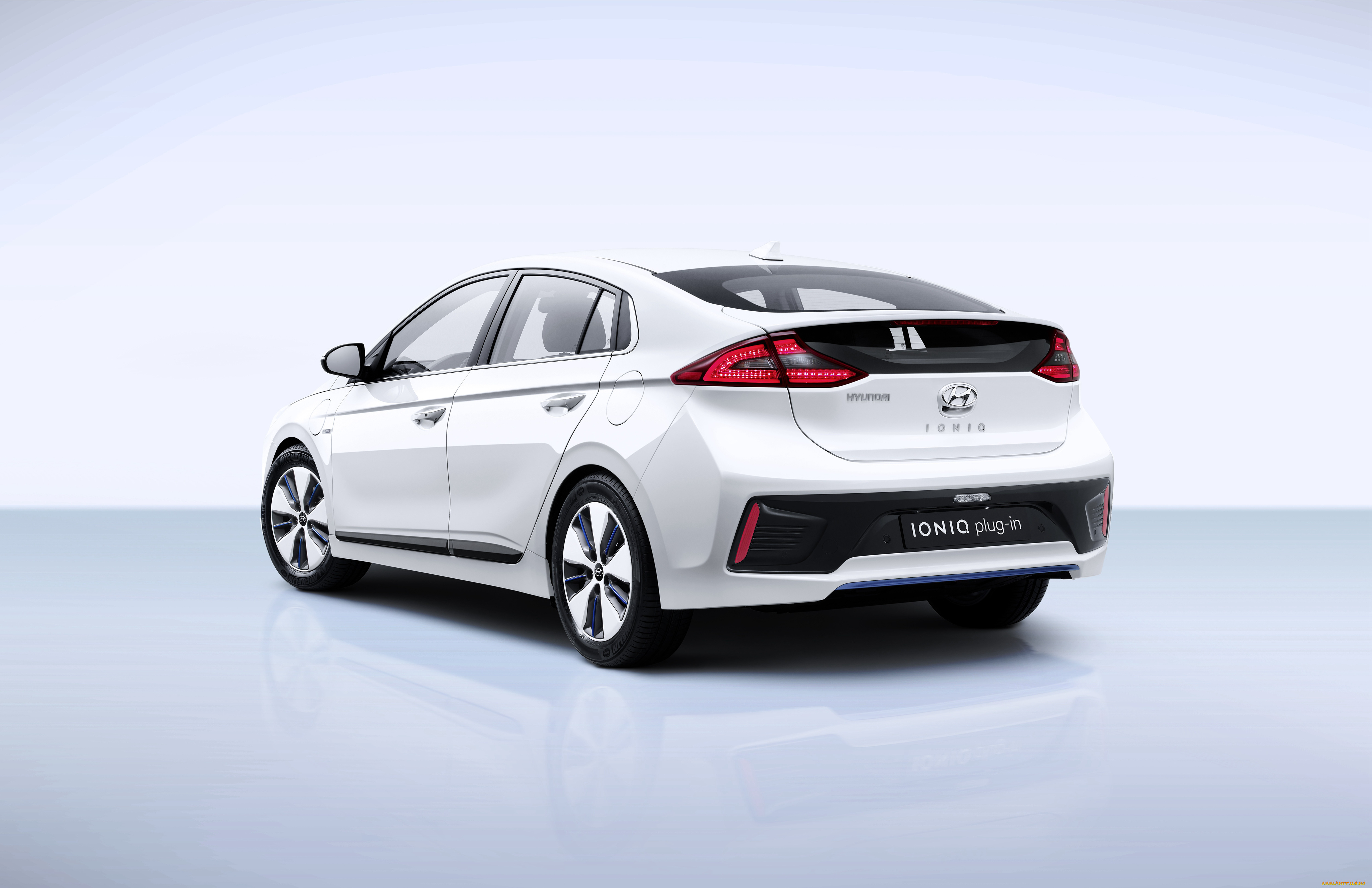 автомобили, hyundai, 2016г, ioniq, plug-in