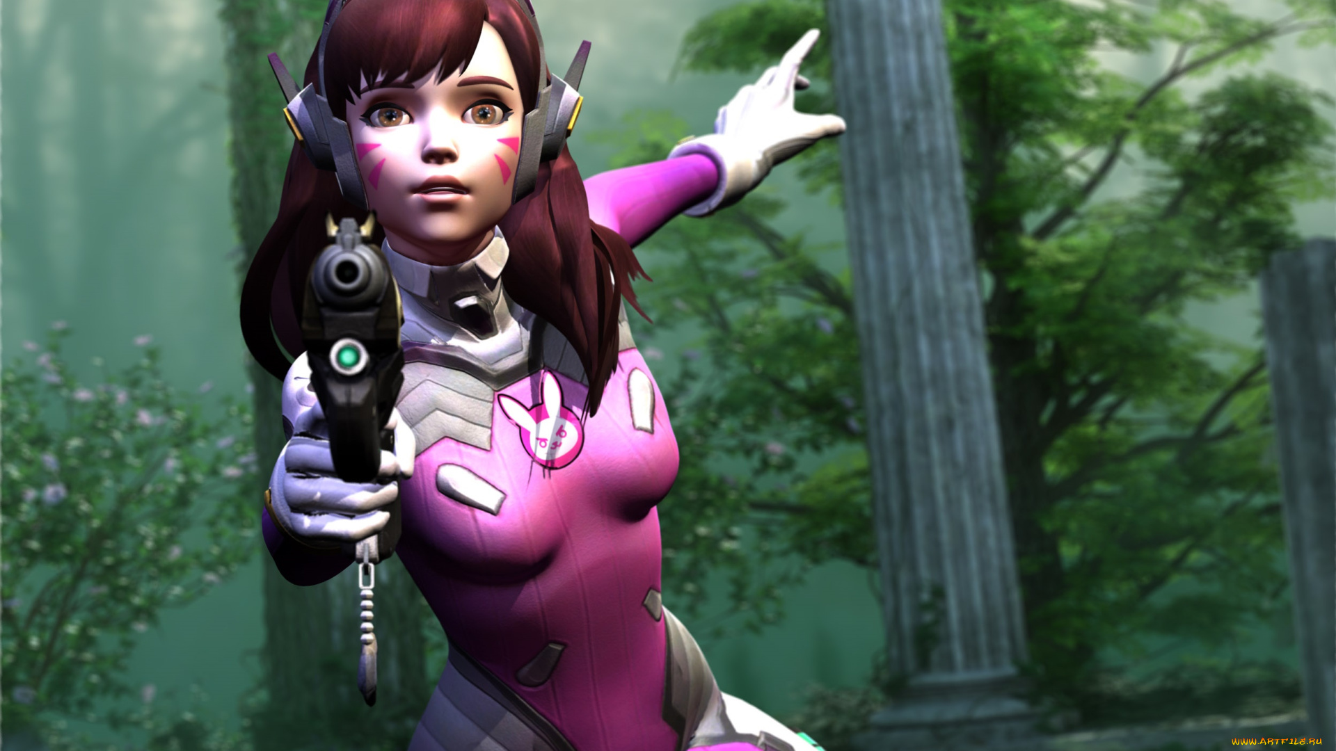 3д, графика, фантазия, , fantasy, девушка, взгляд, фон