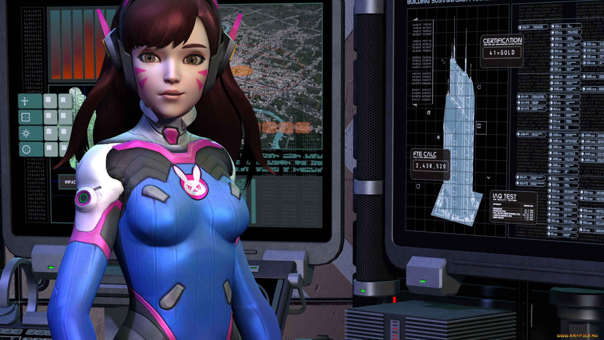 3д, графика, фантазия, , fantasy, девушка, взгляд, фон