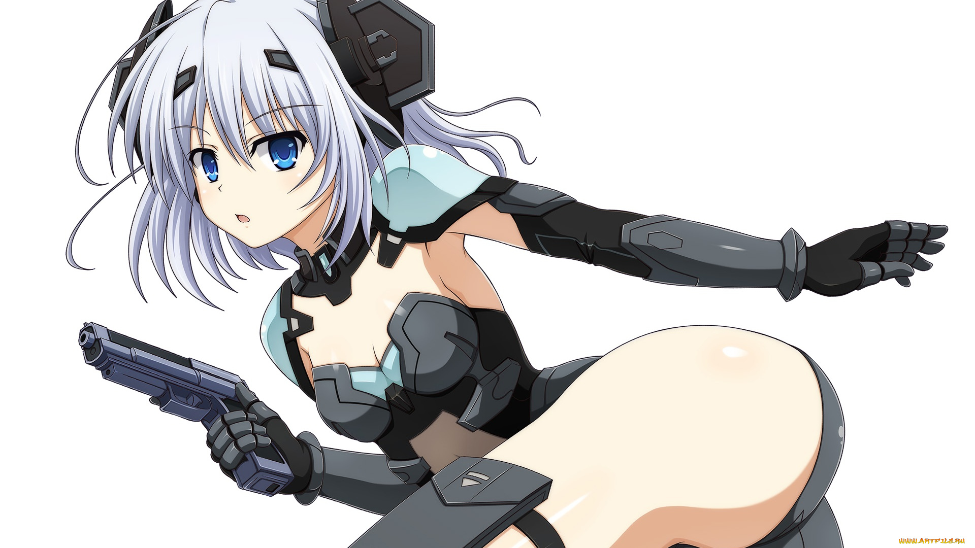 аниме, date, a, live, оружие, фон, взгляд, девушка