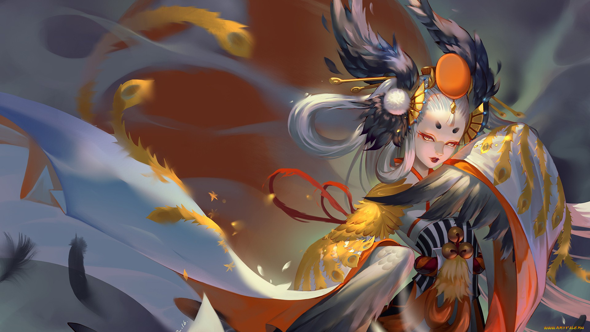 аниме, onmyouji