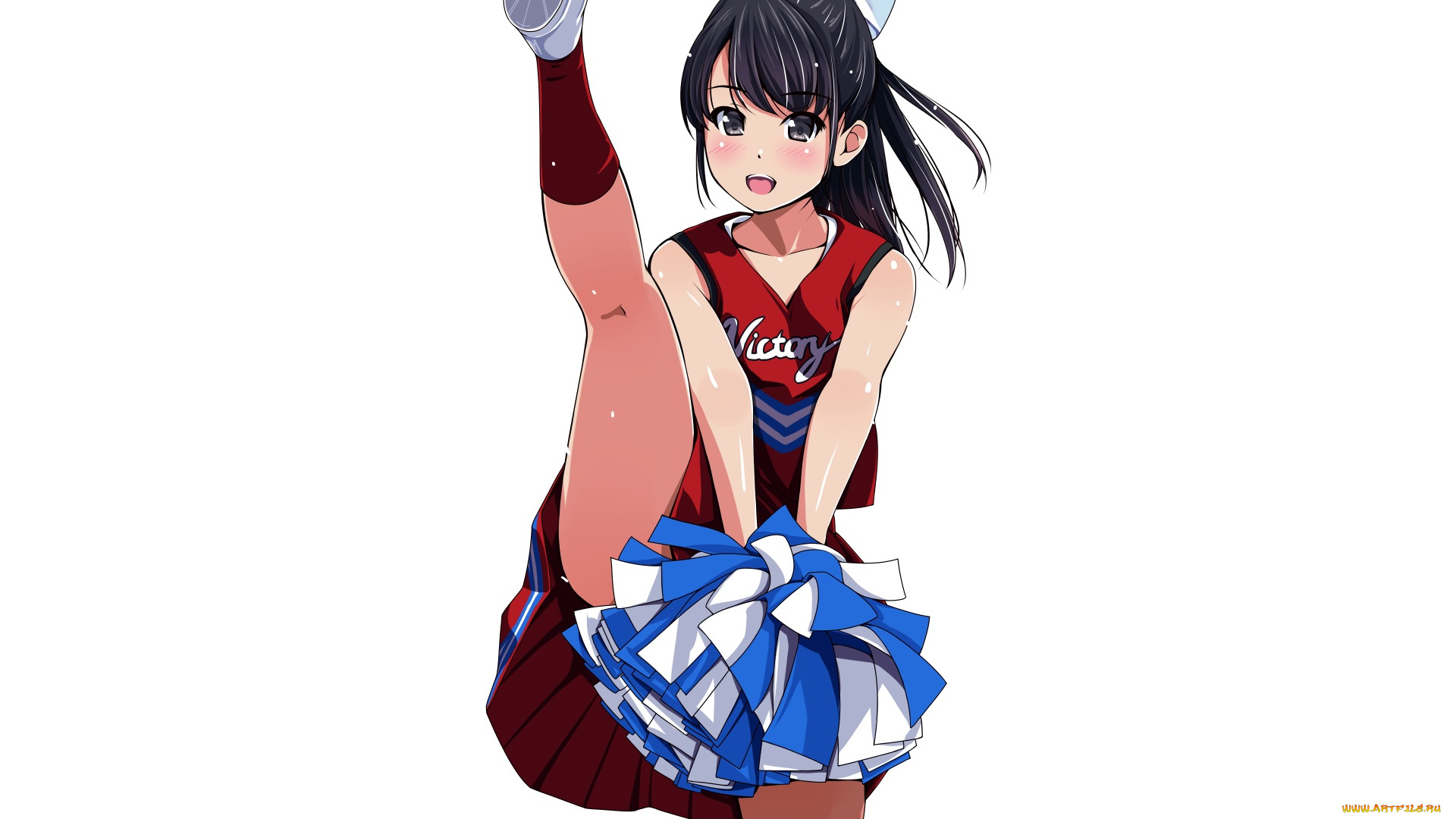 аниме, unknown, , другое, девушка, взгляд, фон