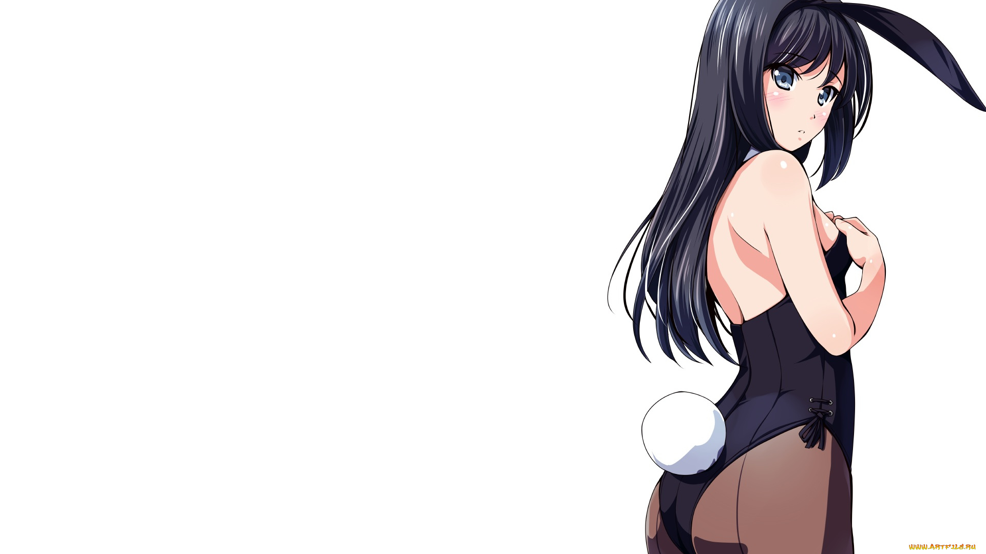 аниме, unknown, , другое, девушка, взгляд, фон