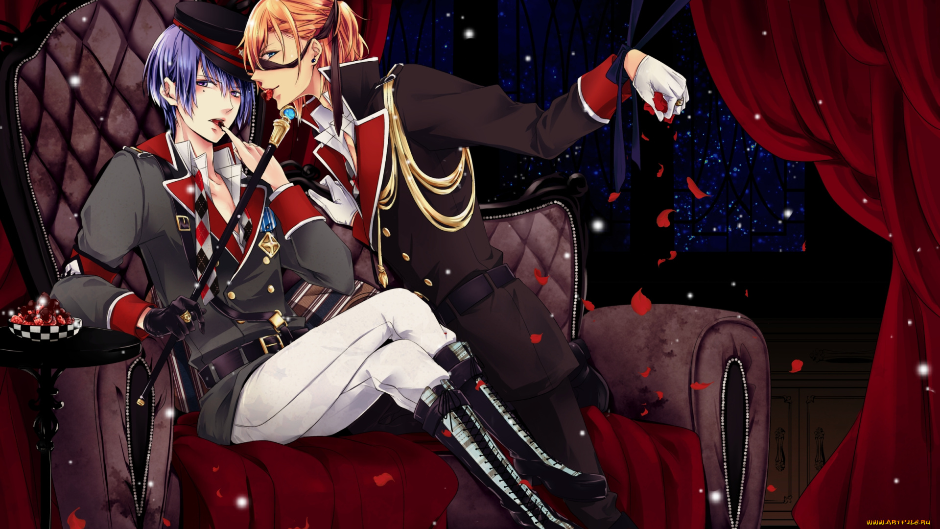 аниме, uta, no, prince-sama, парни