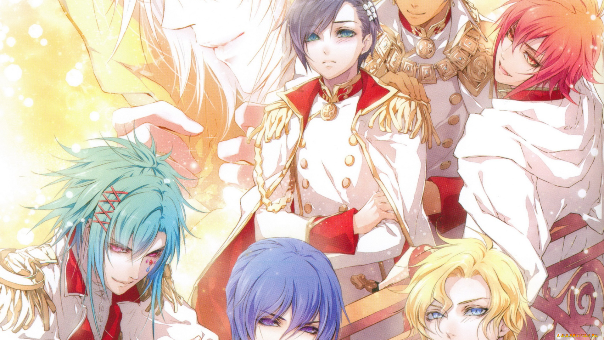 аниме, wand, of, fortune, парни