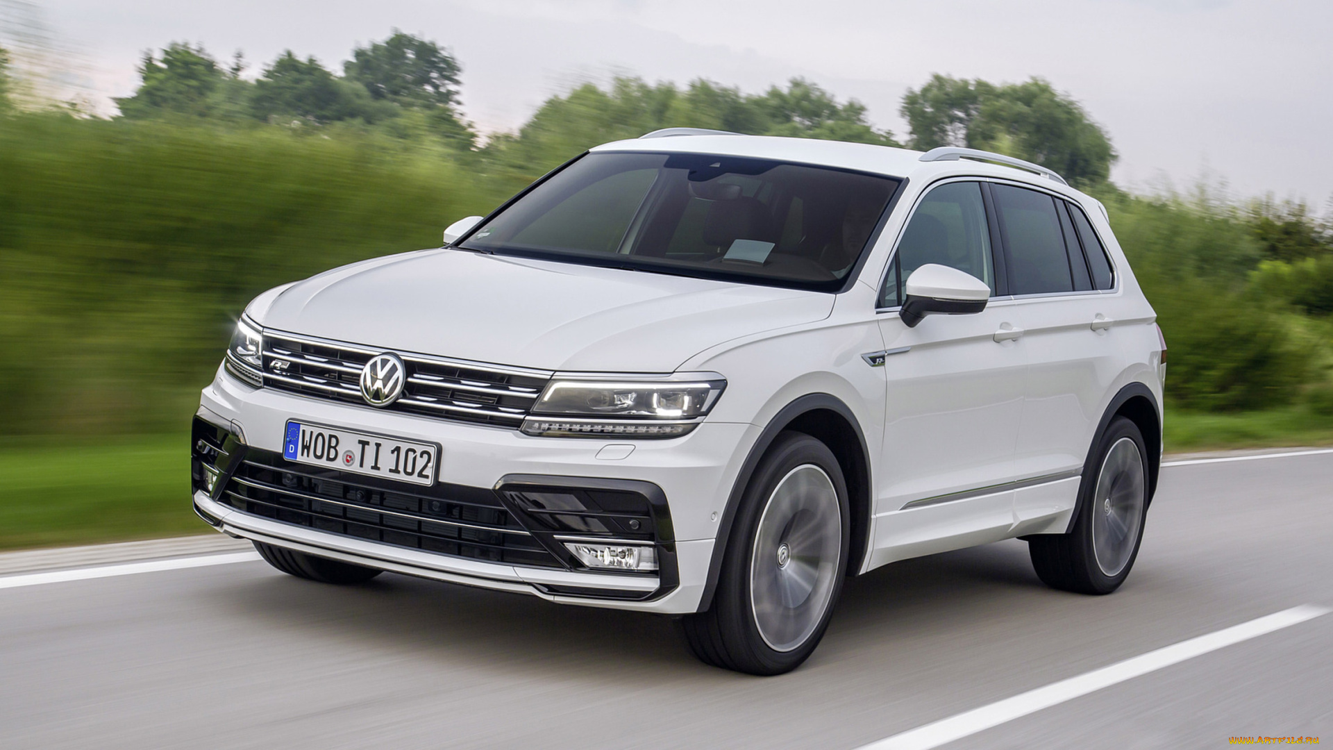 volkswagen, tiguan, r-line, 2017, автомобили, volkswagen, crossover, tiguan, 2017, r-line