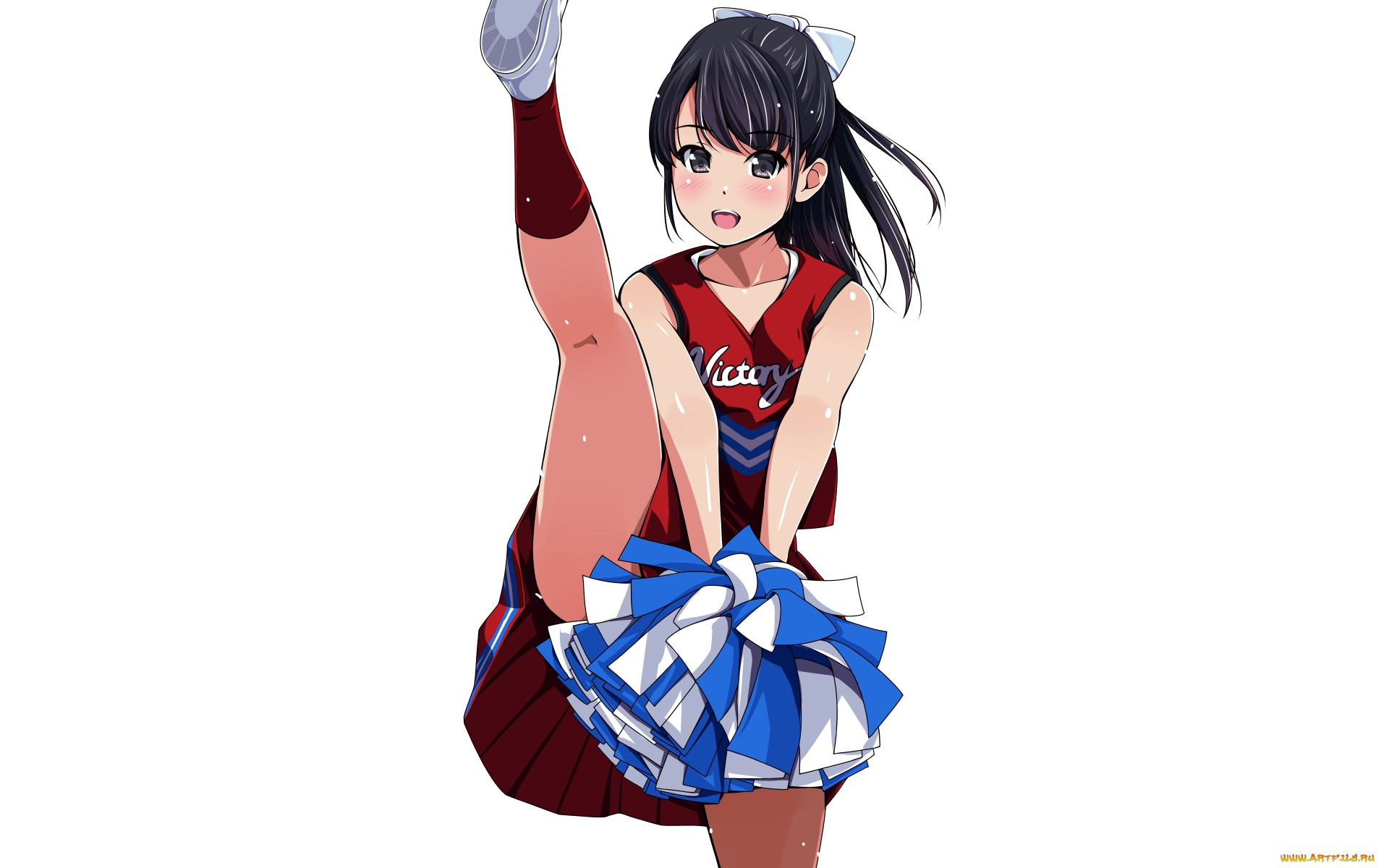 аниме, unknown, , другое, девушка, взгляд, фон