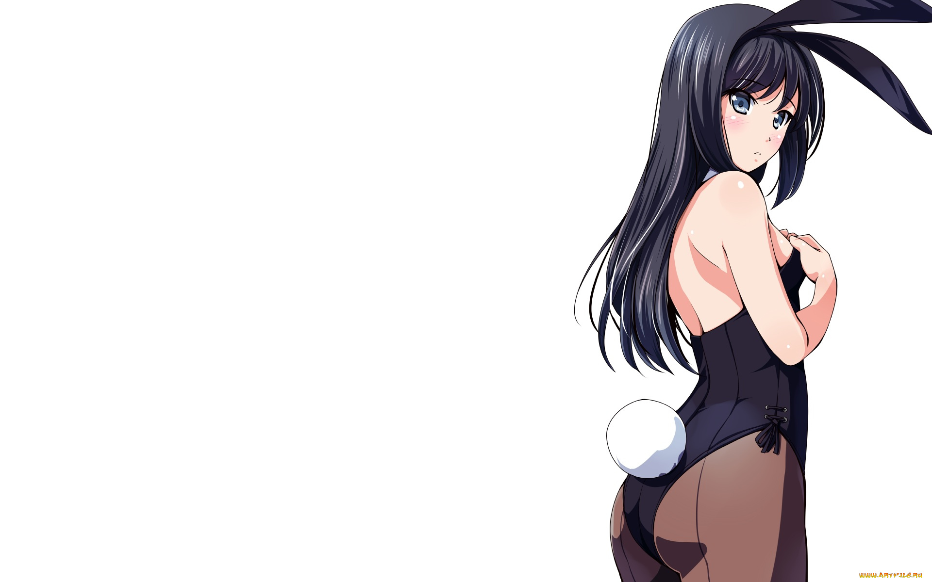 аниме, unknown, , другое, девушка, взгляд, фон