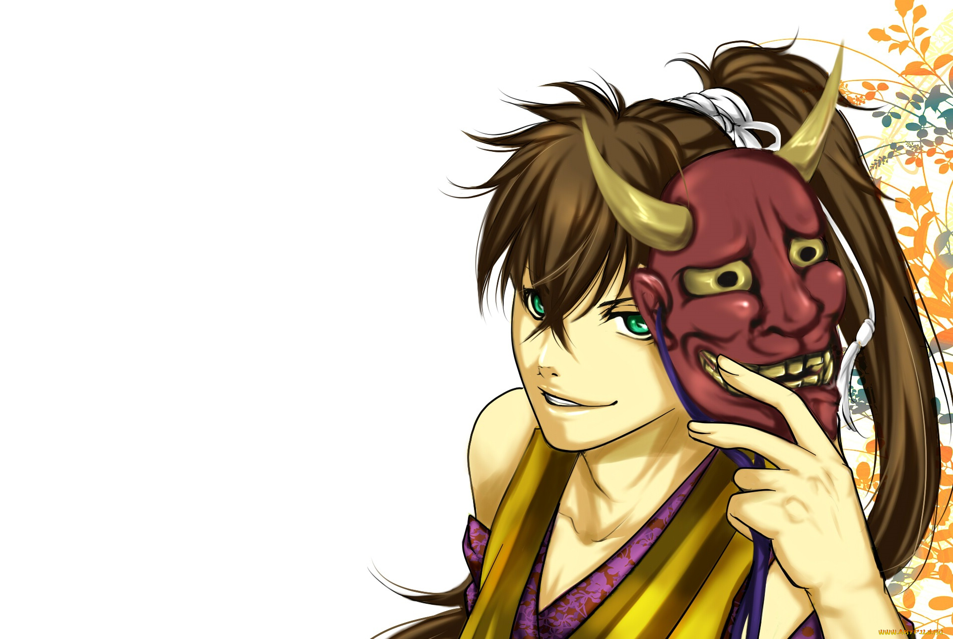 аниме, hakuouki, toudou, heisuke