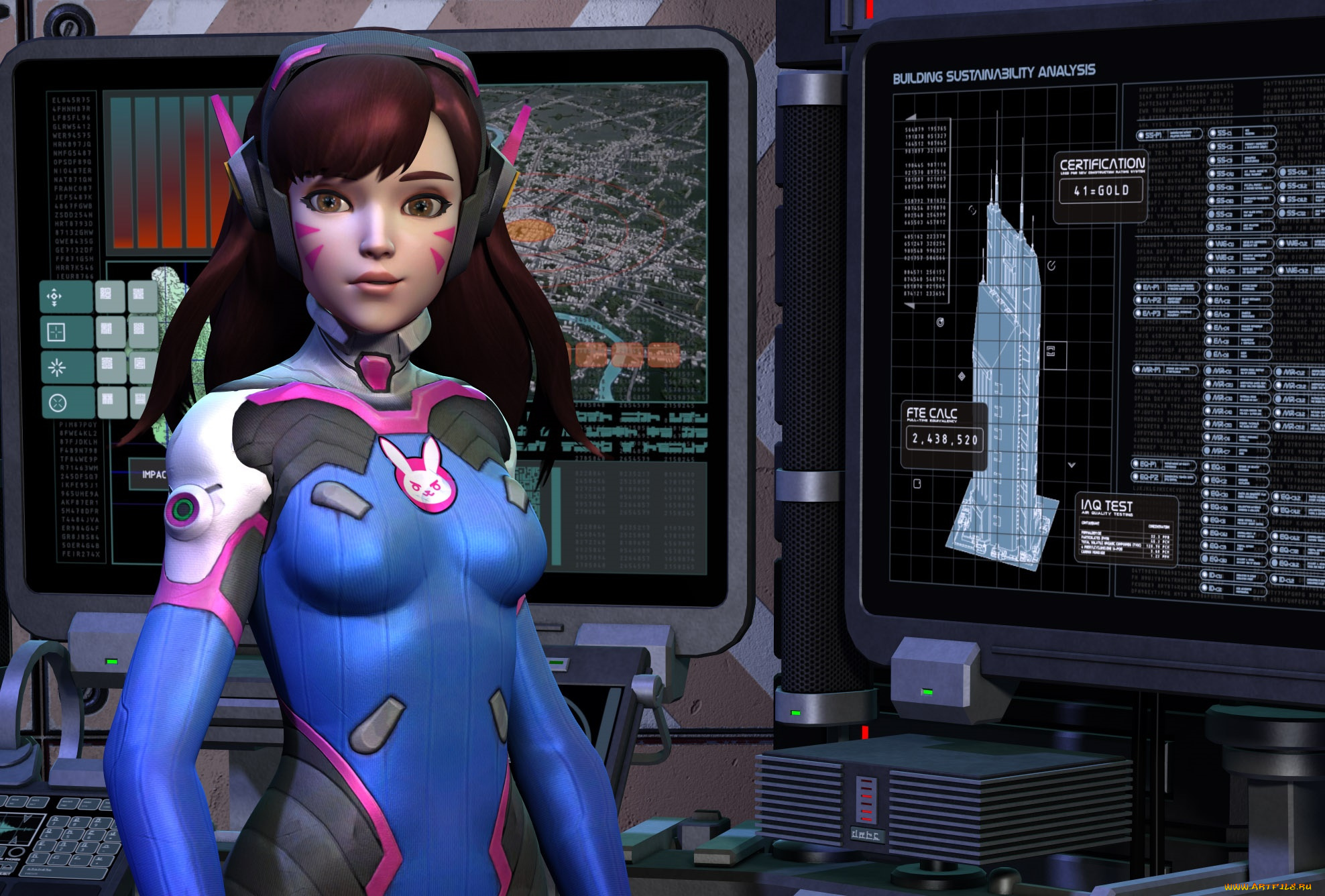 3д, графика, фантазия, , fantasy, девушка, взгляд, фон