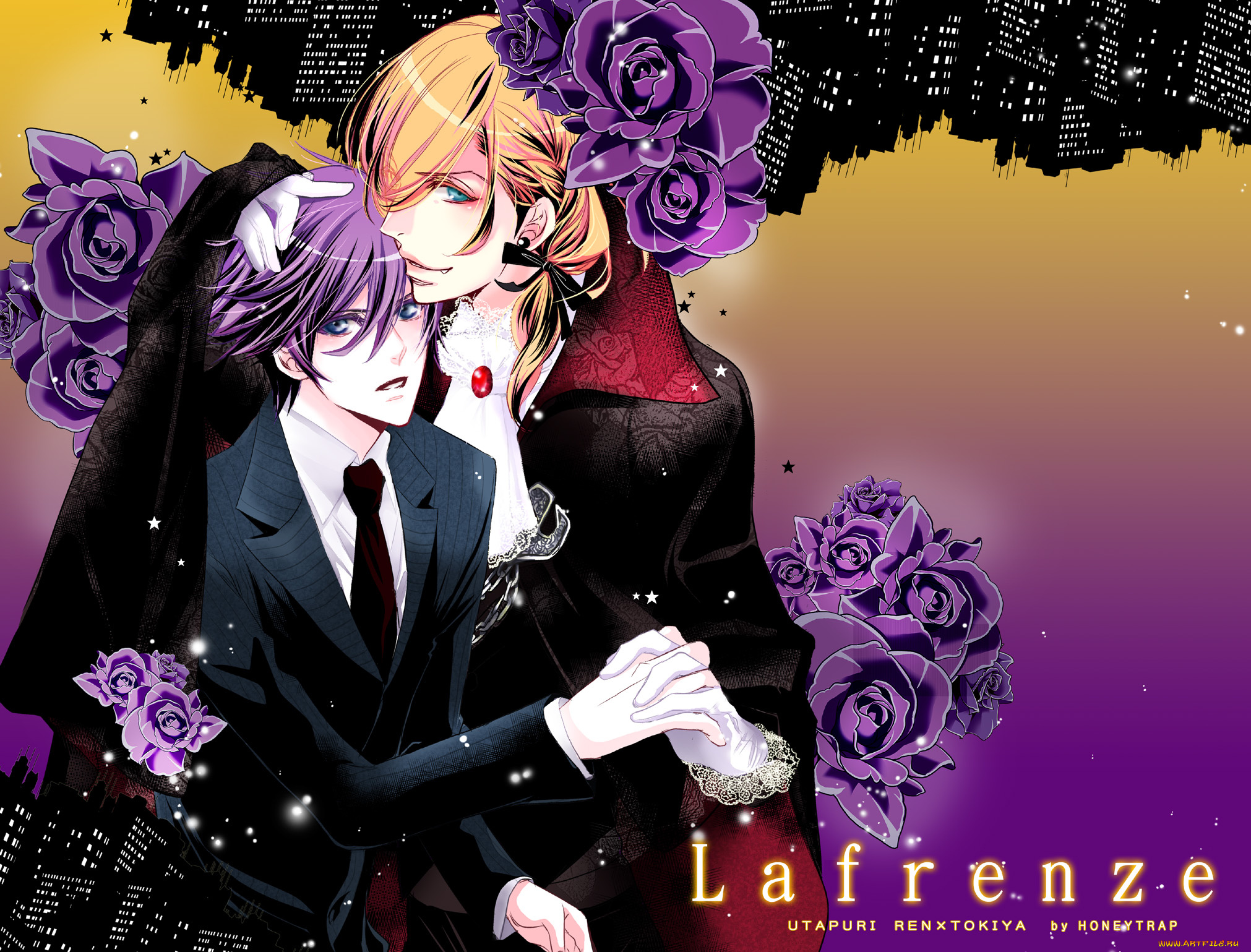 аниме, uta, no, prince-sama, парни