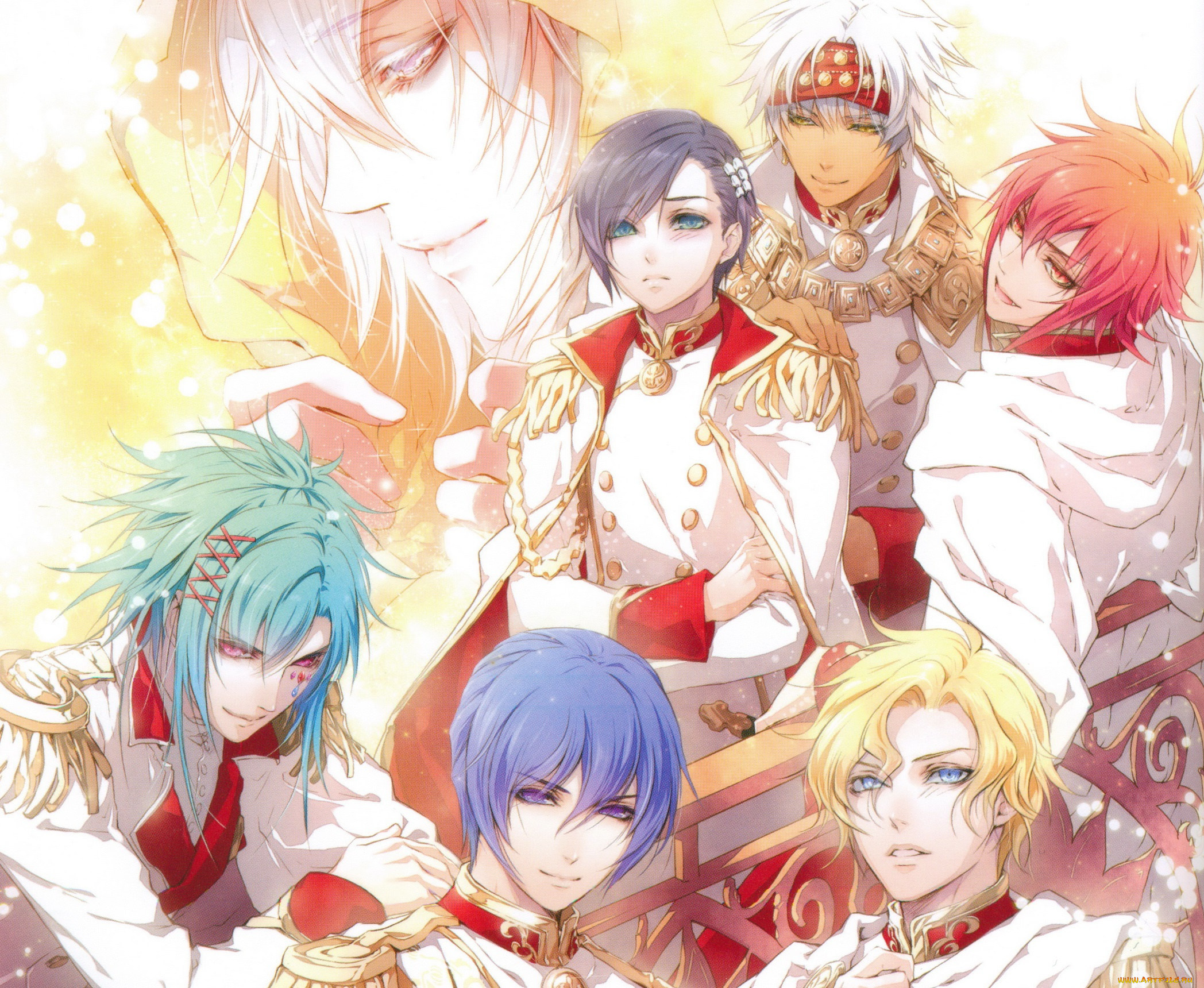 аниме, wand, of, fortune, парни