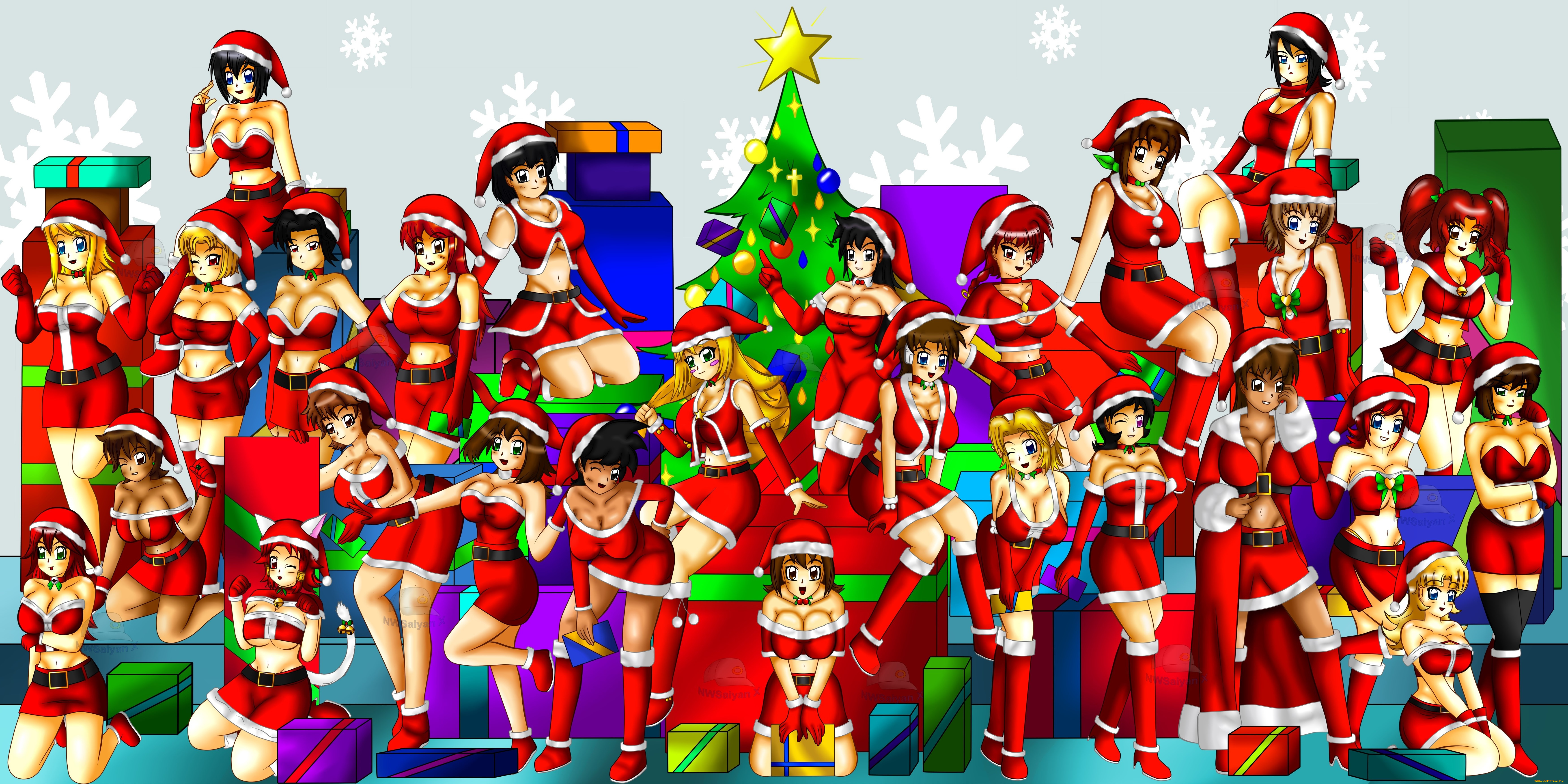 разное, арты, взгляд, девушки, фон