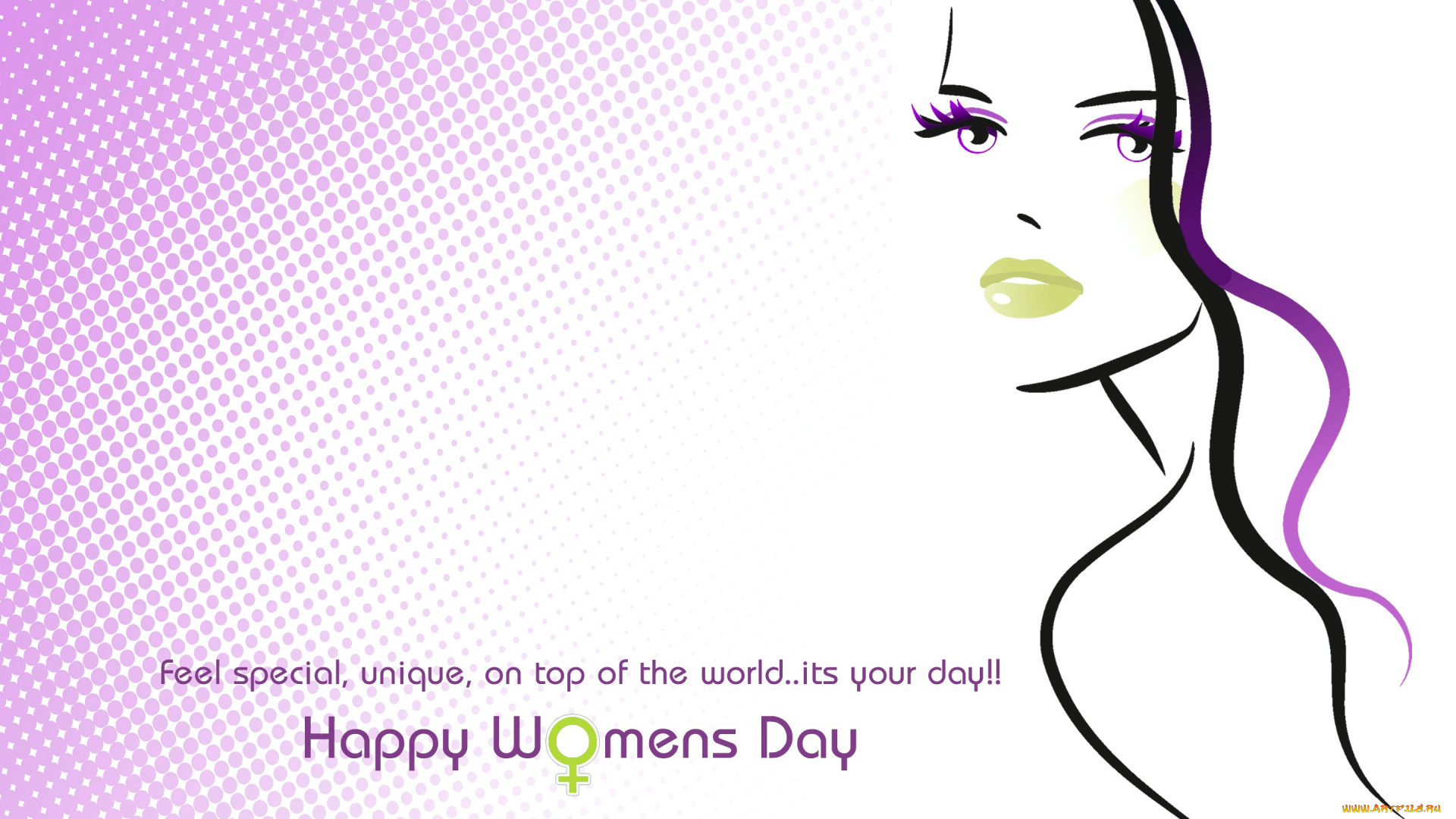 праздничные, день, матери, фон, взгляд, девушка