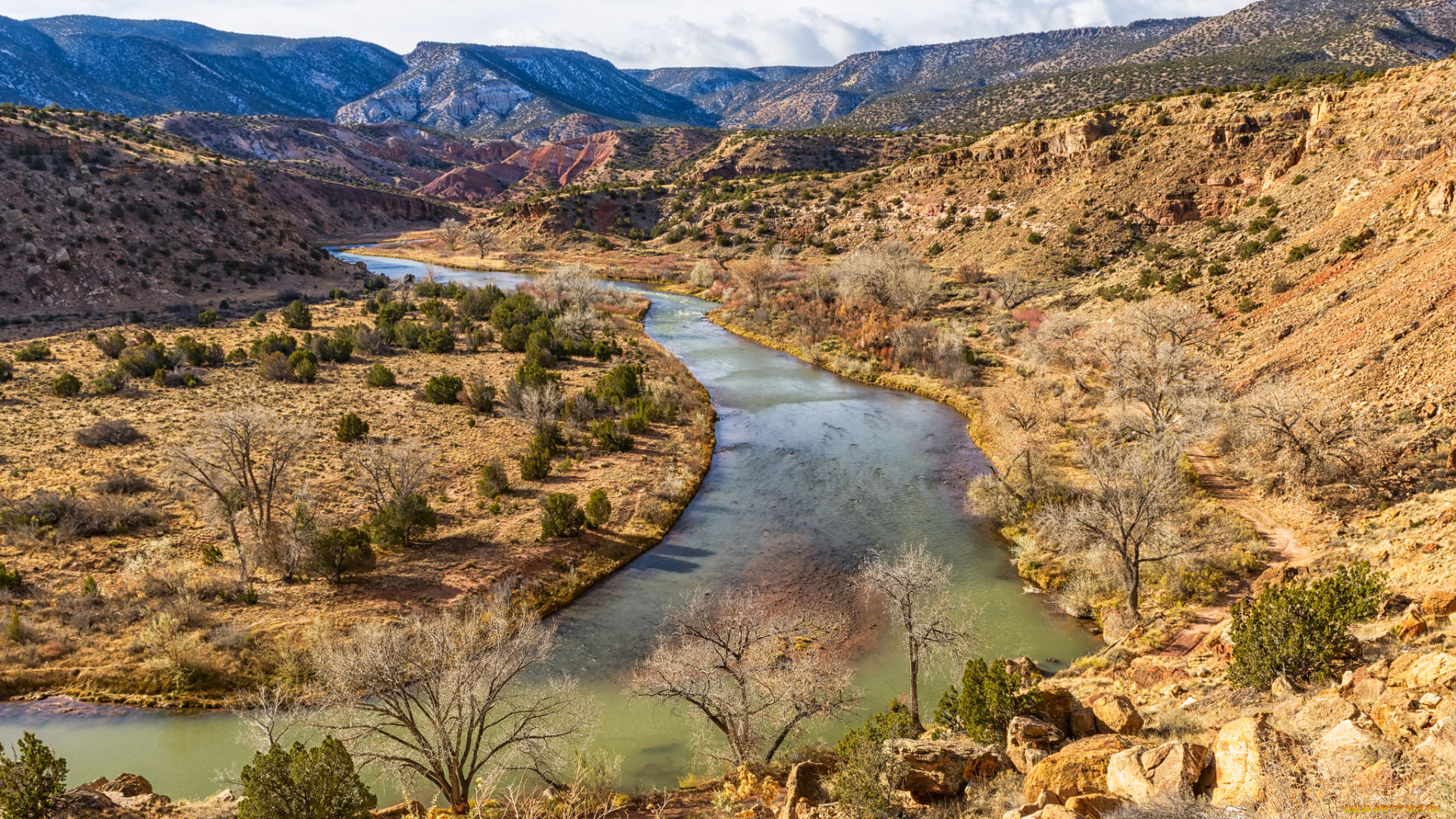 природа, реки, озера, простор