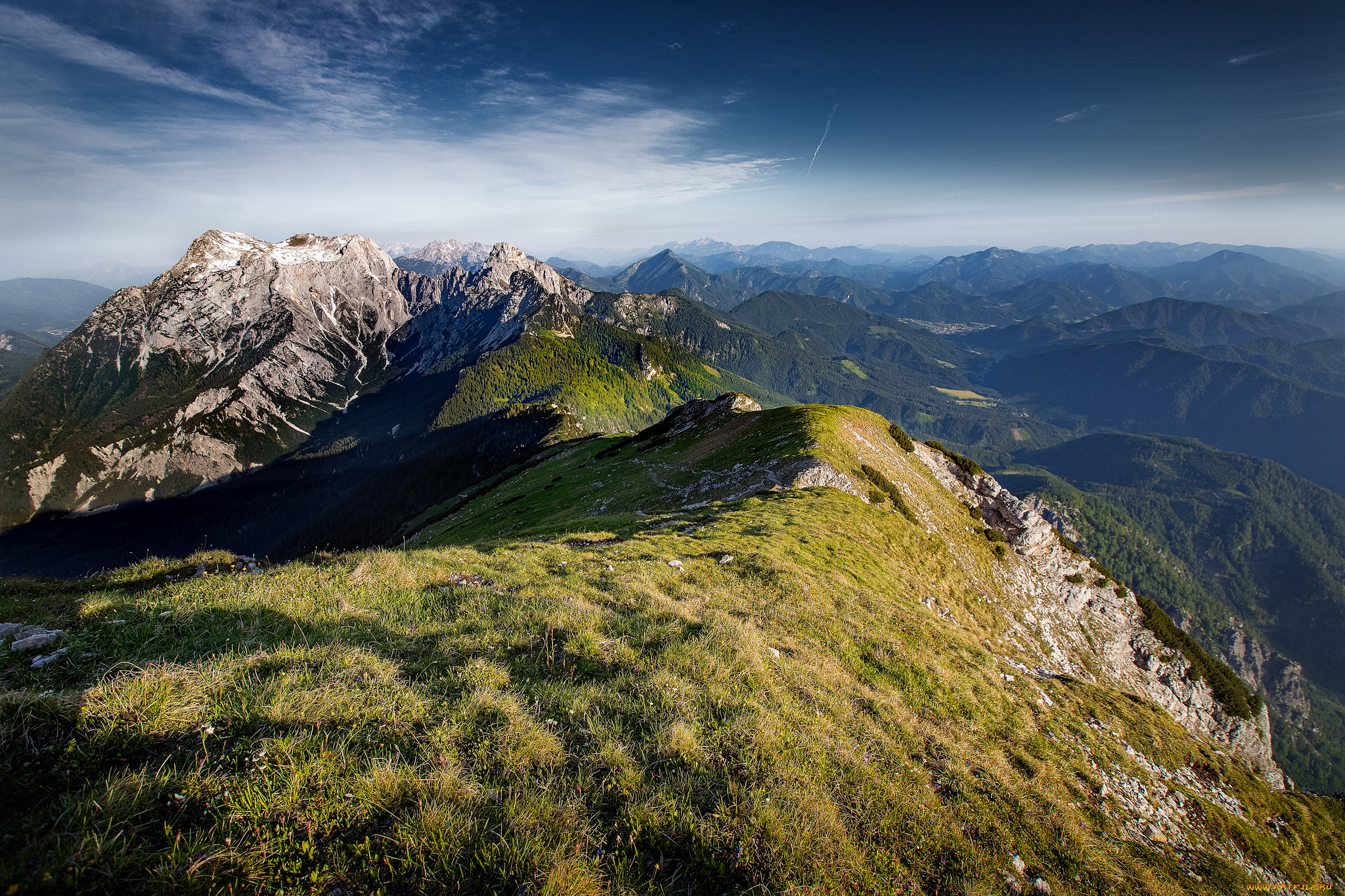 природа, горы, простор