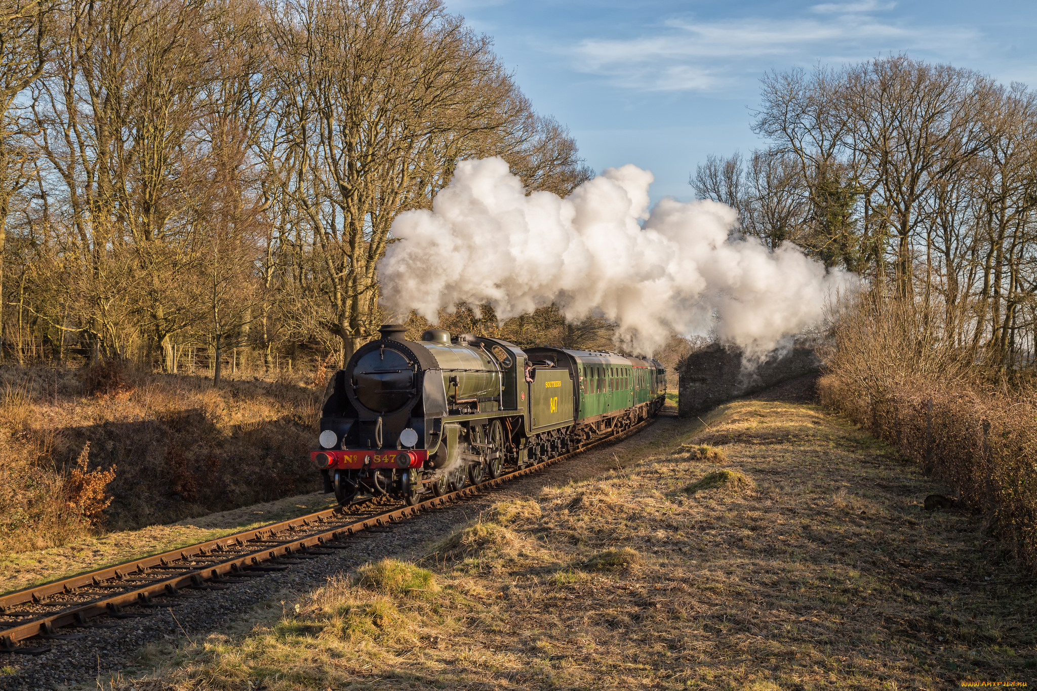 техника, паровозы, состав, локомотив