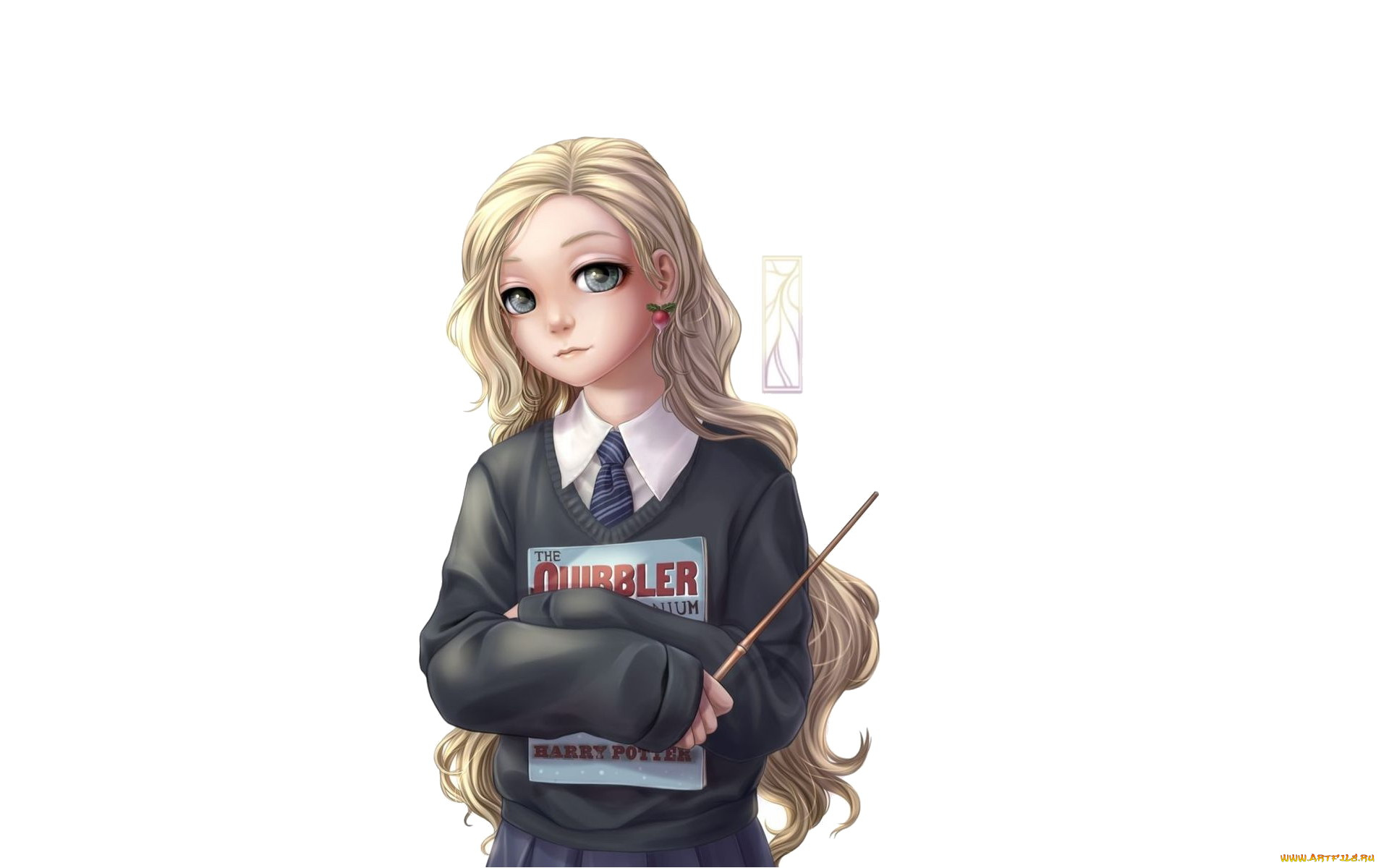 рисованное, кино, , мультфильмы, луна, лавгуд, журнал, палочка