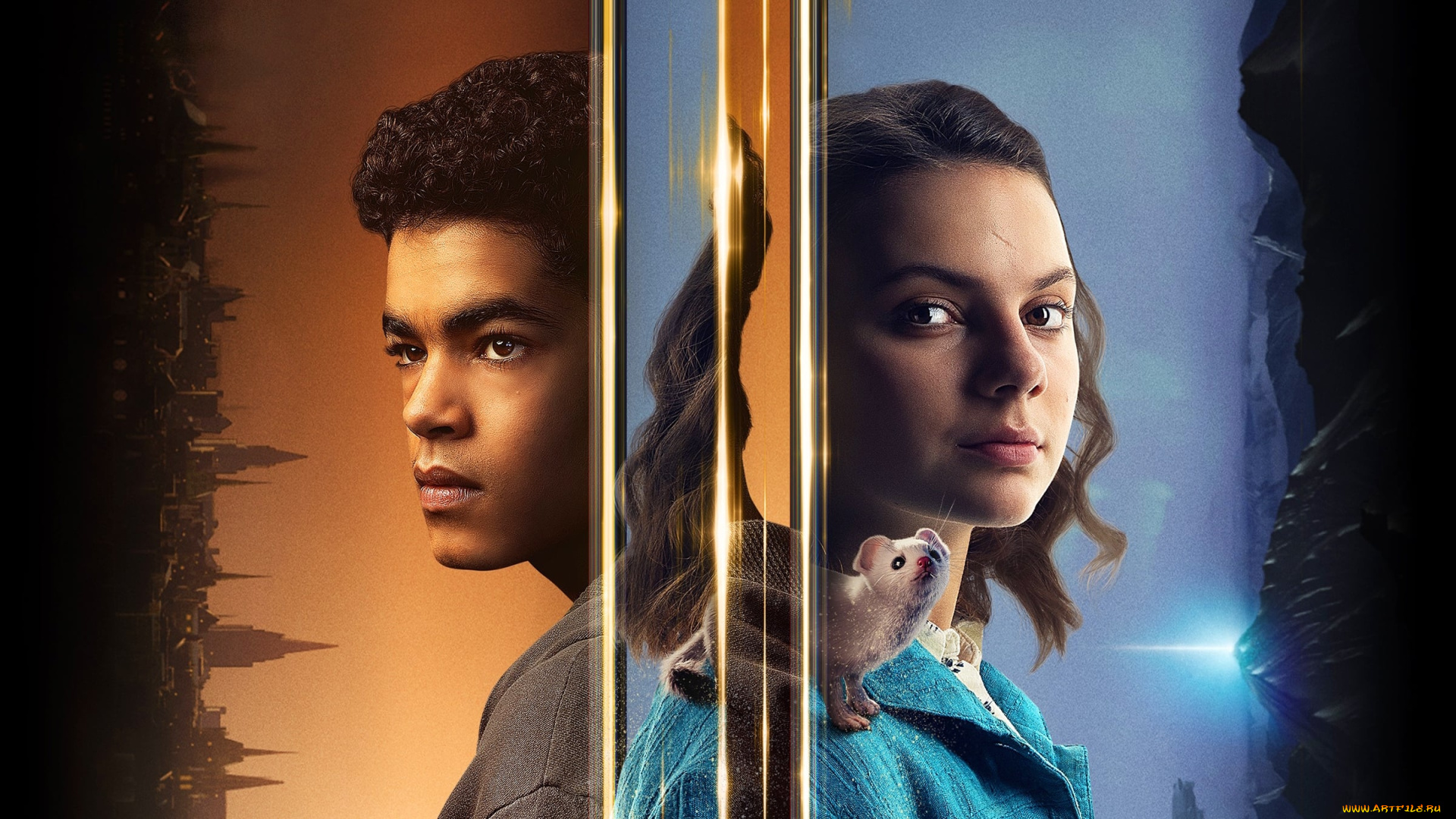 his, dark, materials, , сериал, 2019, –, , кино, фильмы, -unknown, , другое, темные, начала, сериал, великобритания, сша, постер, фэнтези, драма, dafne, keen, amir, wilson