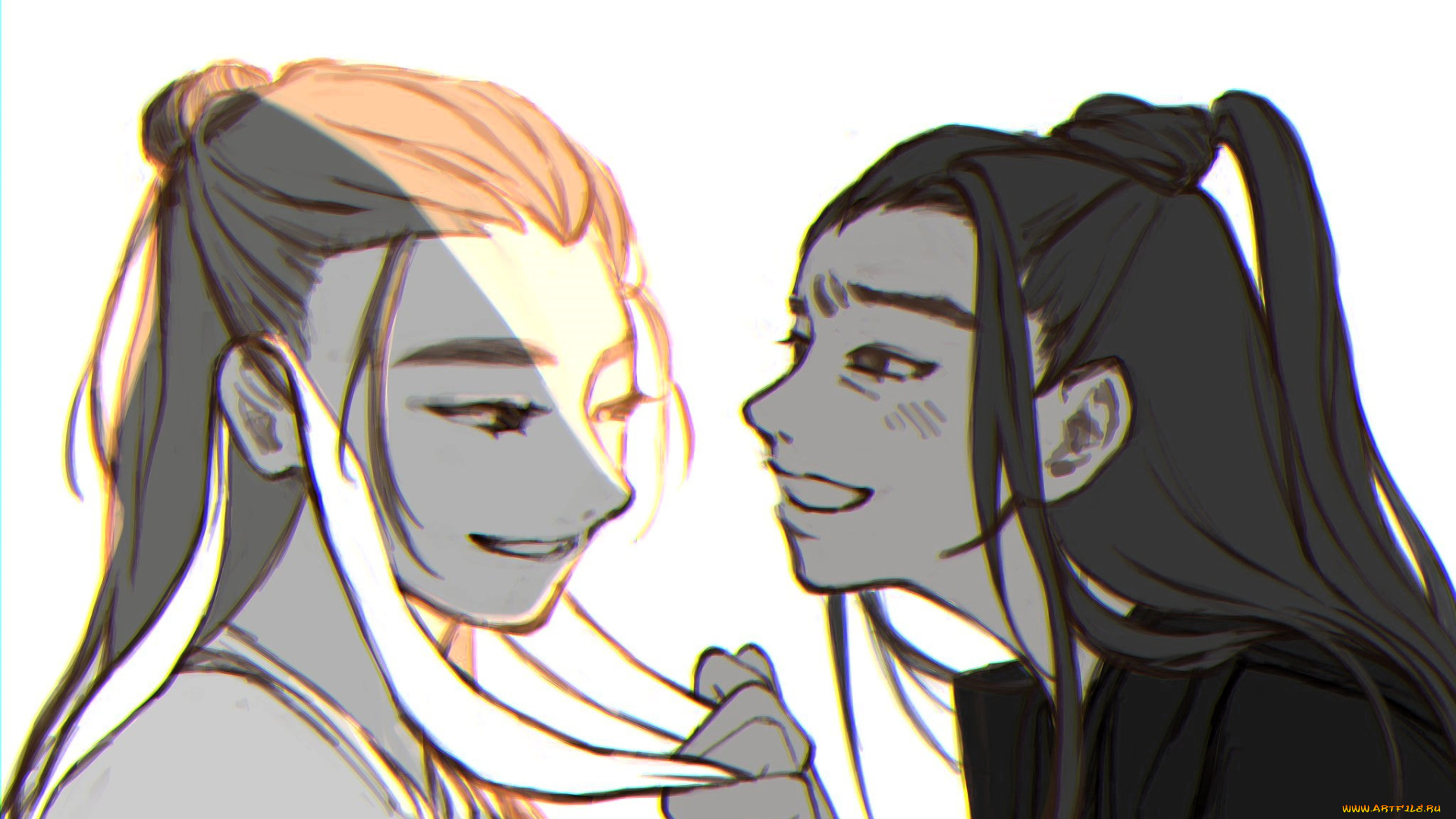 аниме, mo, dao, zu, shi, персонажи