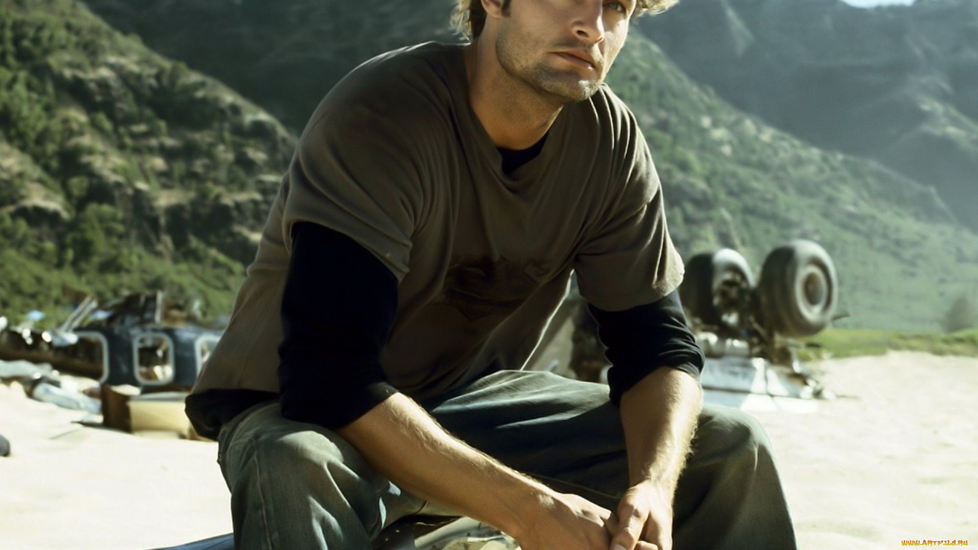 кино, фильмы, lost, мужчина, обломки